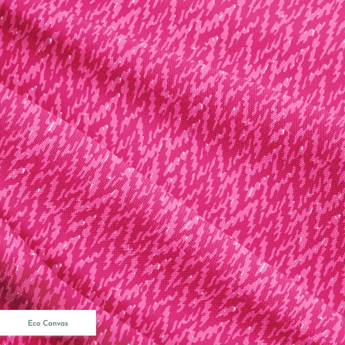 Pink abstract pattern with vertical wavy brushstrokes in varying shades of magenta and light pink springs ecocanvas texture