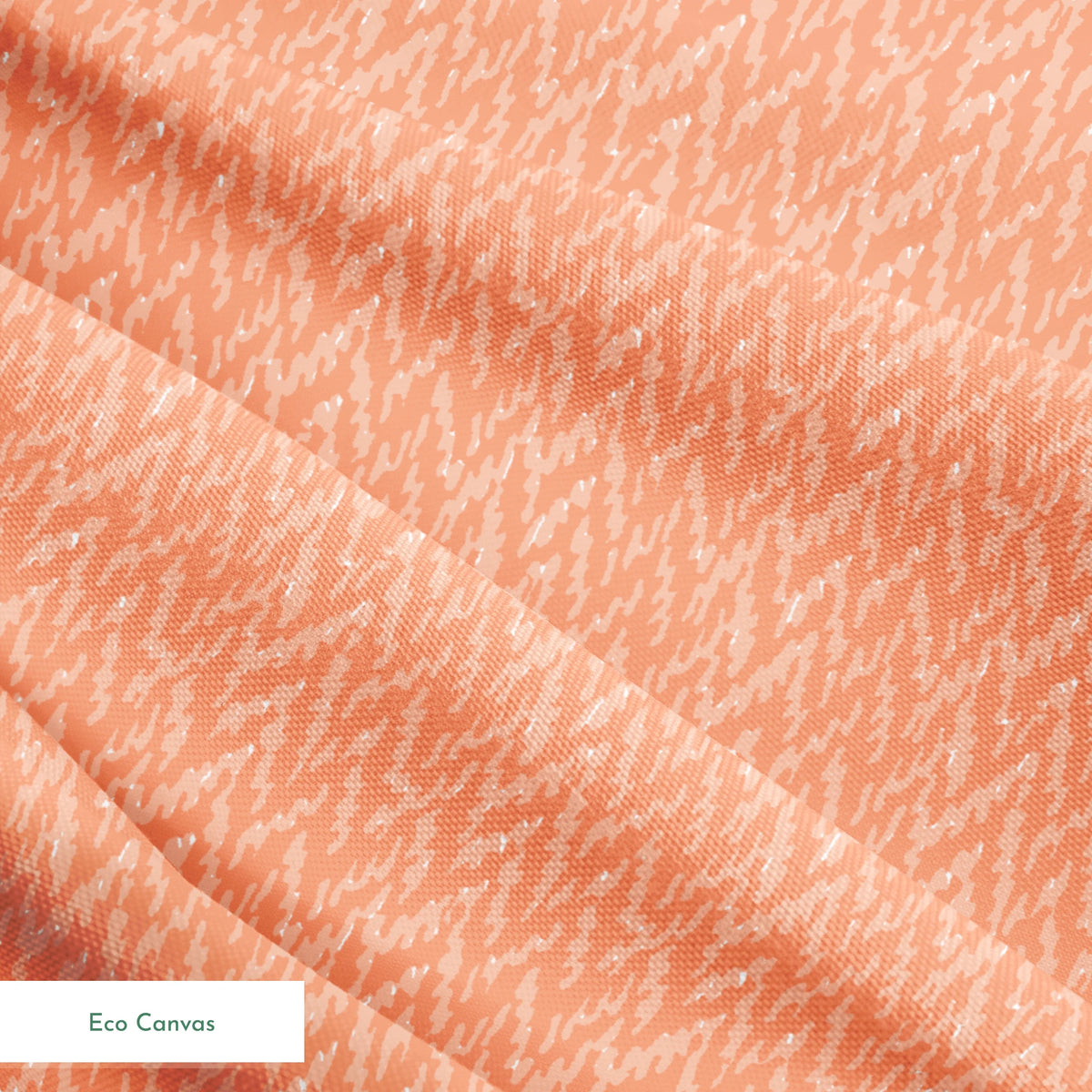 Peachy coral abstract pattern with light brushstroke-like texture and diagonal movement springs ecocanvas texture