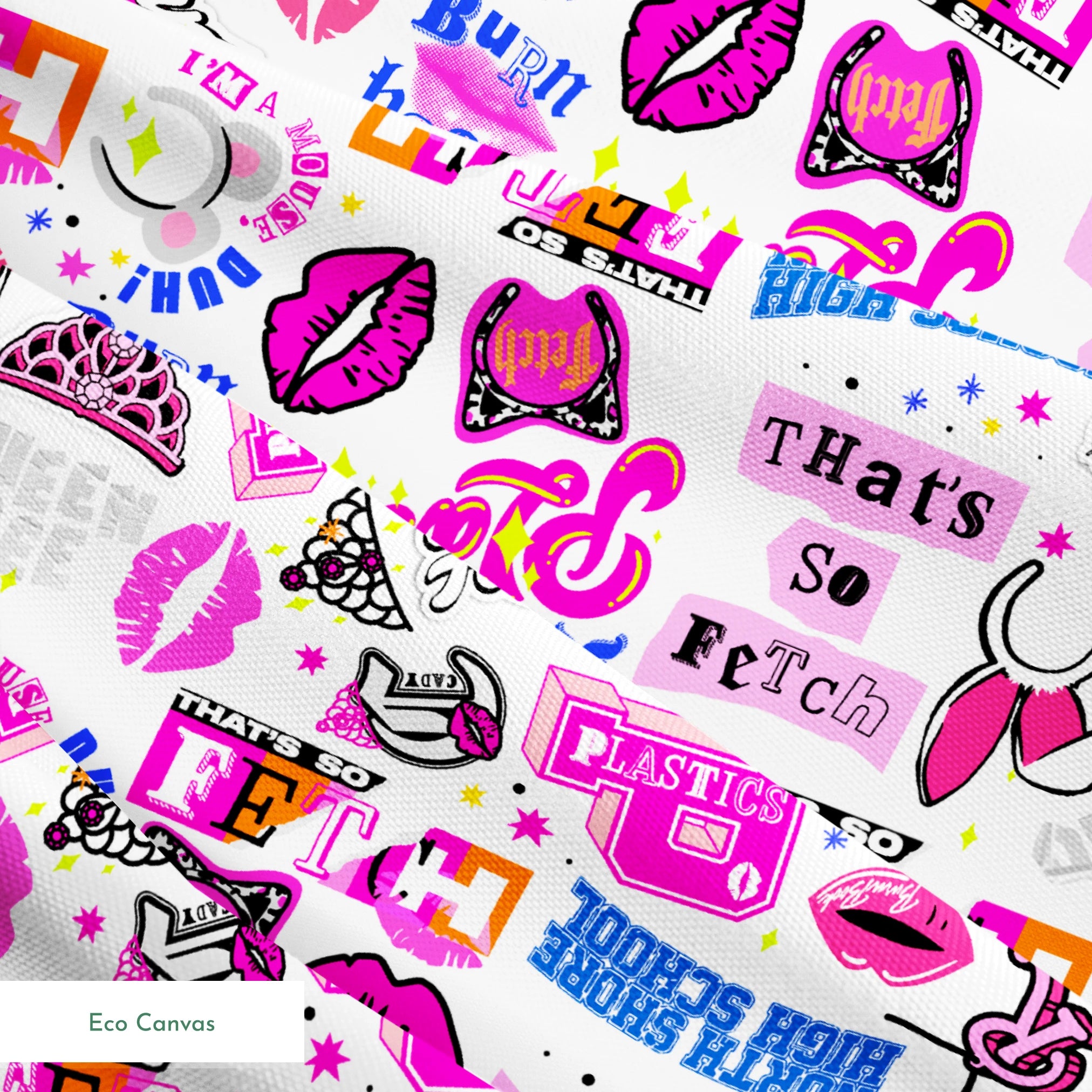Paramount Mean Girls Iconic Collage Fabric