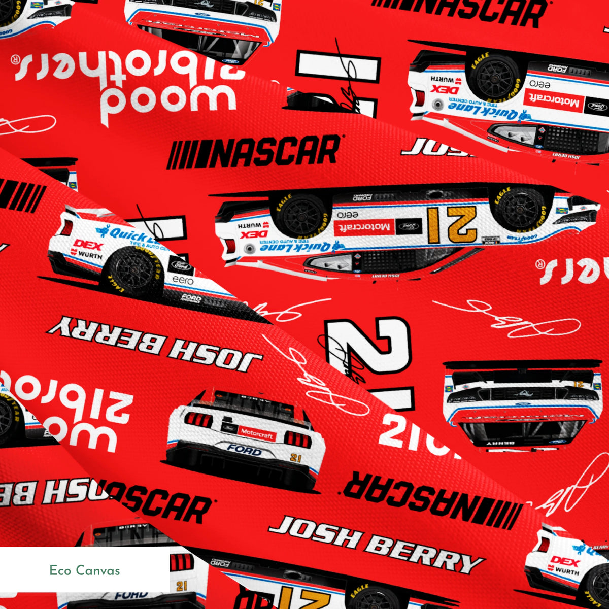 NASCAR® Josh Berry Toss on Red Fabric