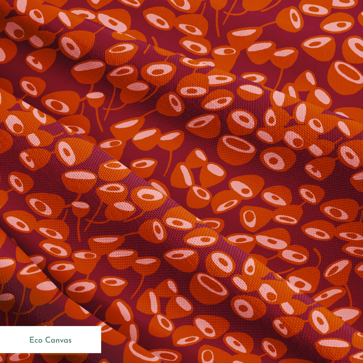 Idris on Oxblood Fabric