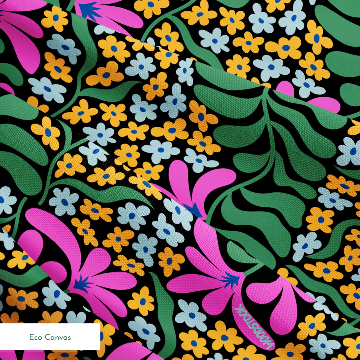 Woodstock Florals in Muted Pink & Green Fabric