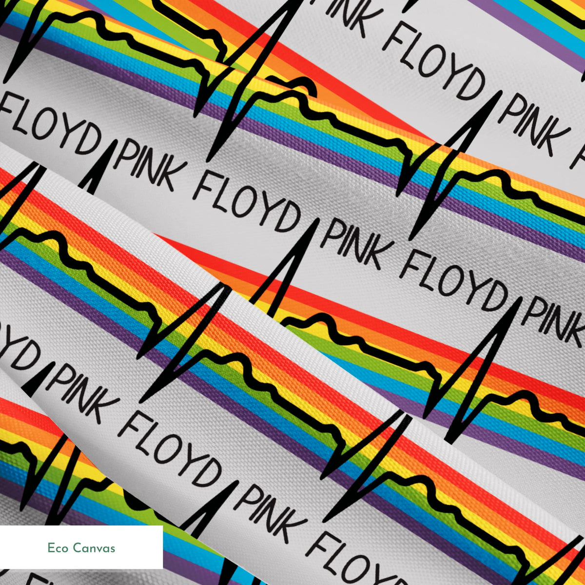 Pink Floyd Rainbow Pulse Fabric