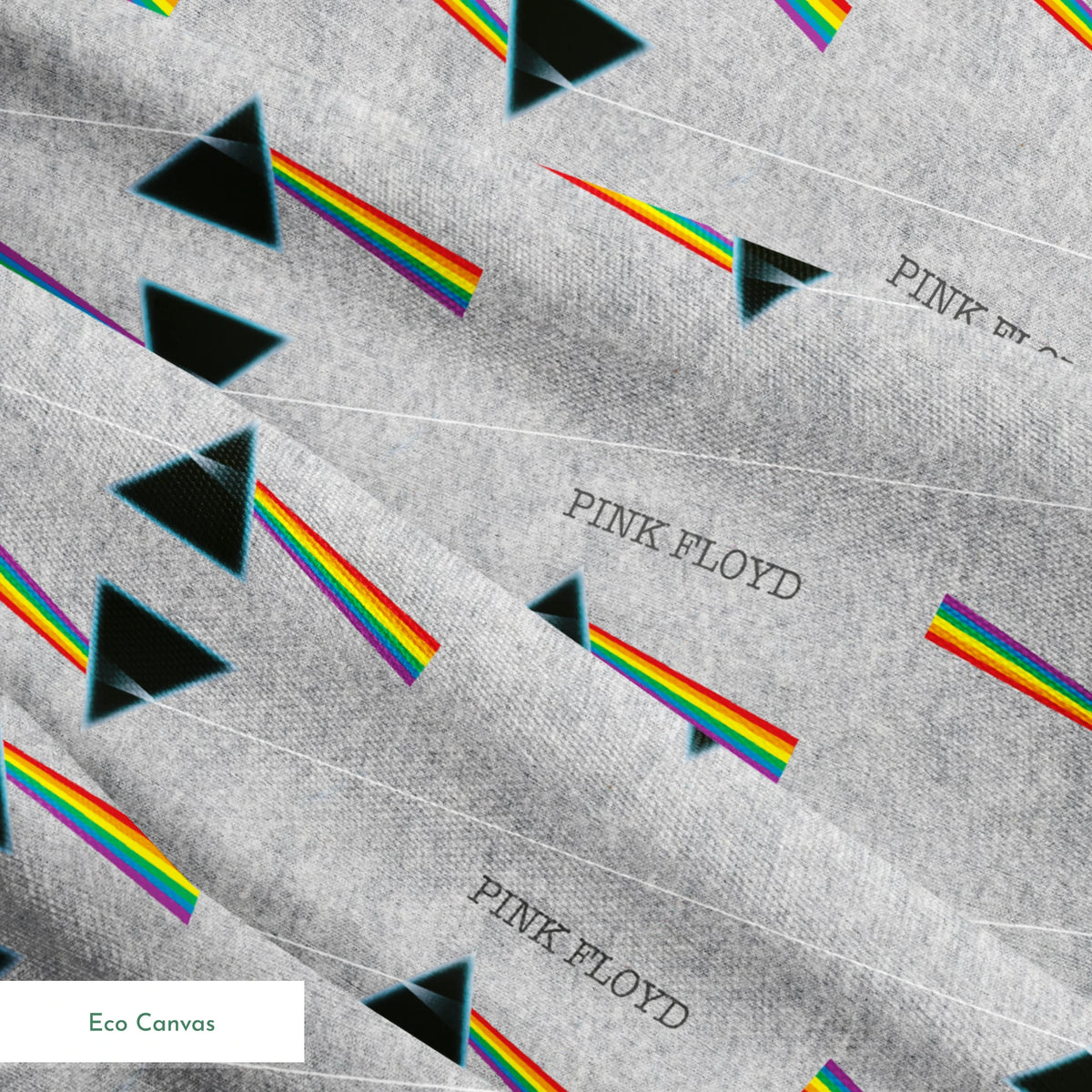 Pink Floyd Dark Side of the Moon Prisms Fabric
