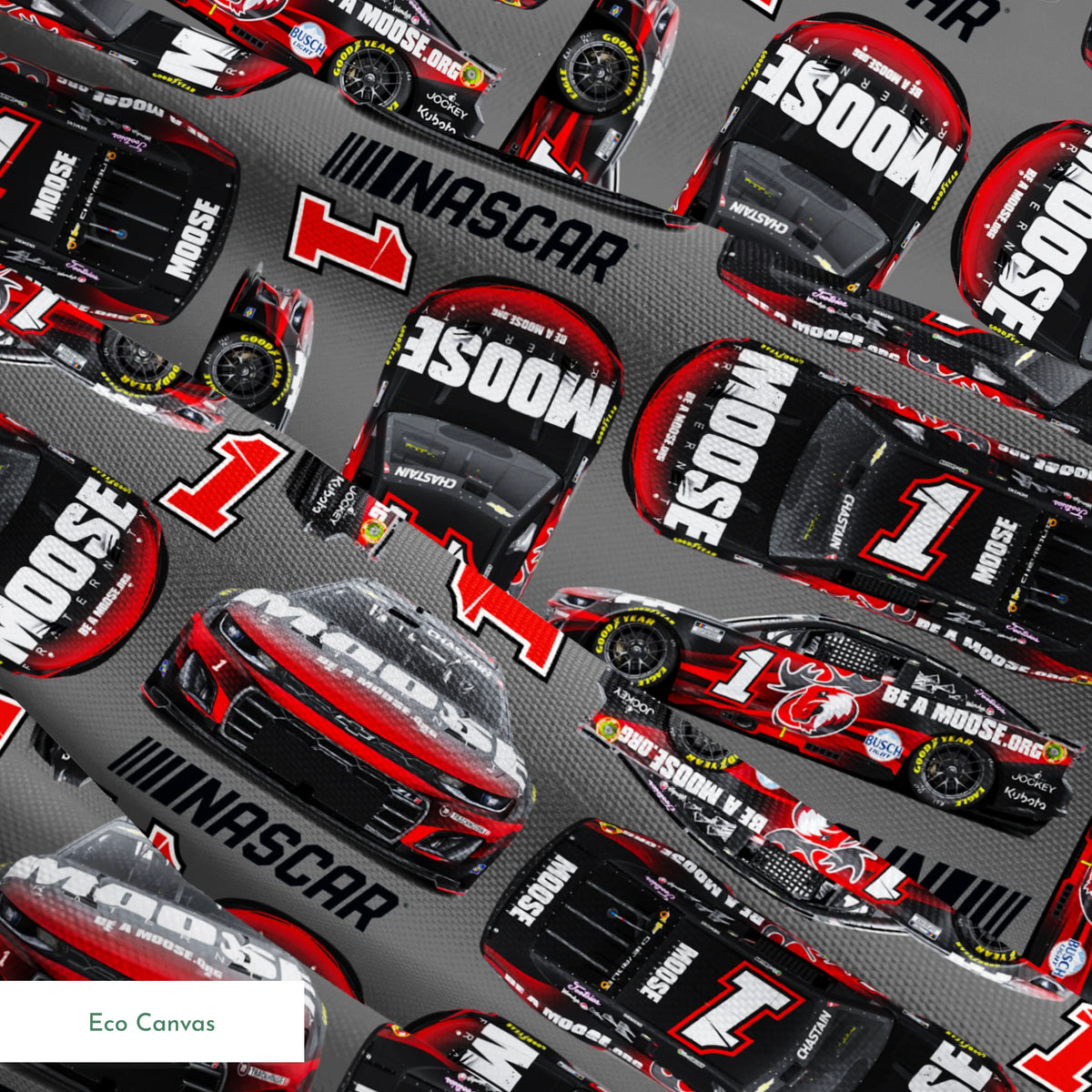 NASCAR® Ross Chastain Toss on Grey Fabric