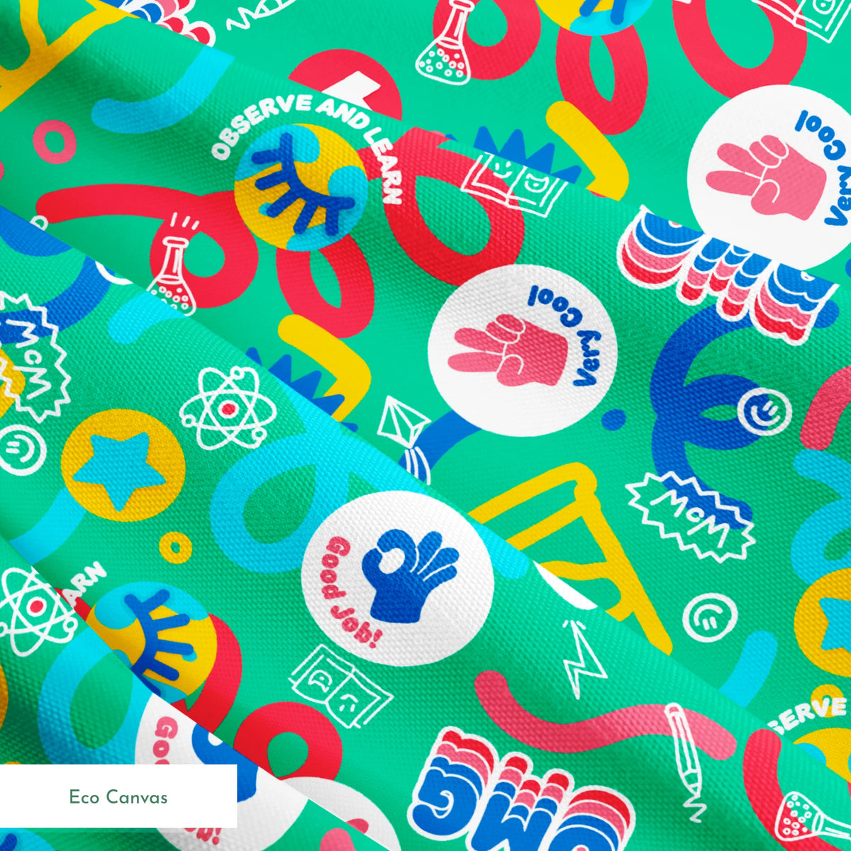 Hasbro Play-Doh Observe and Learn on Green Fabric