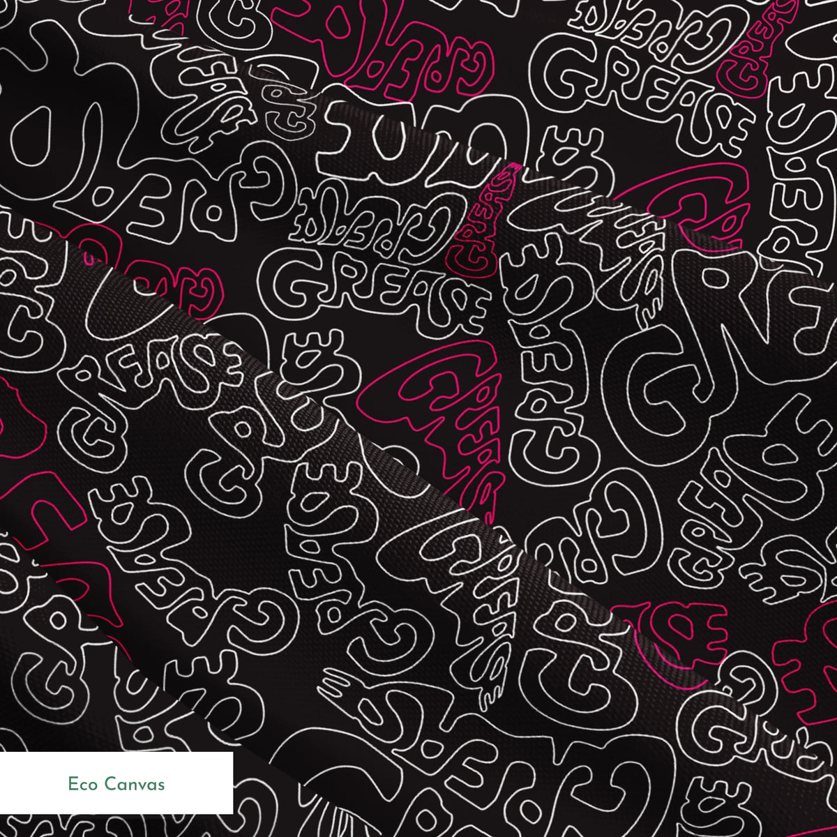 Paramount Grease Title Toss on Black Fabric