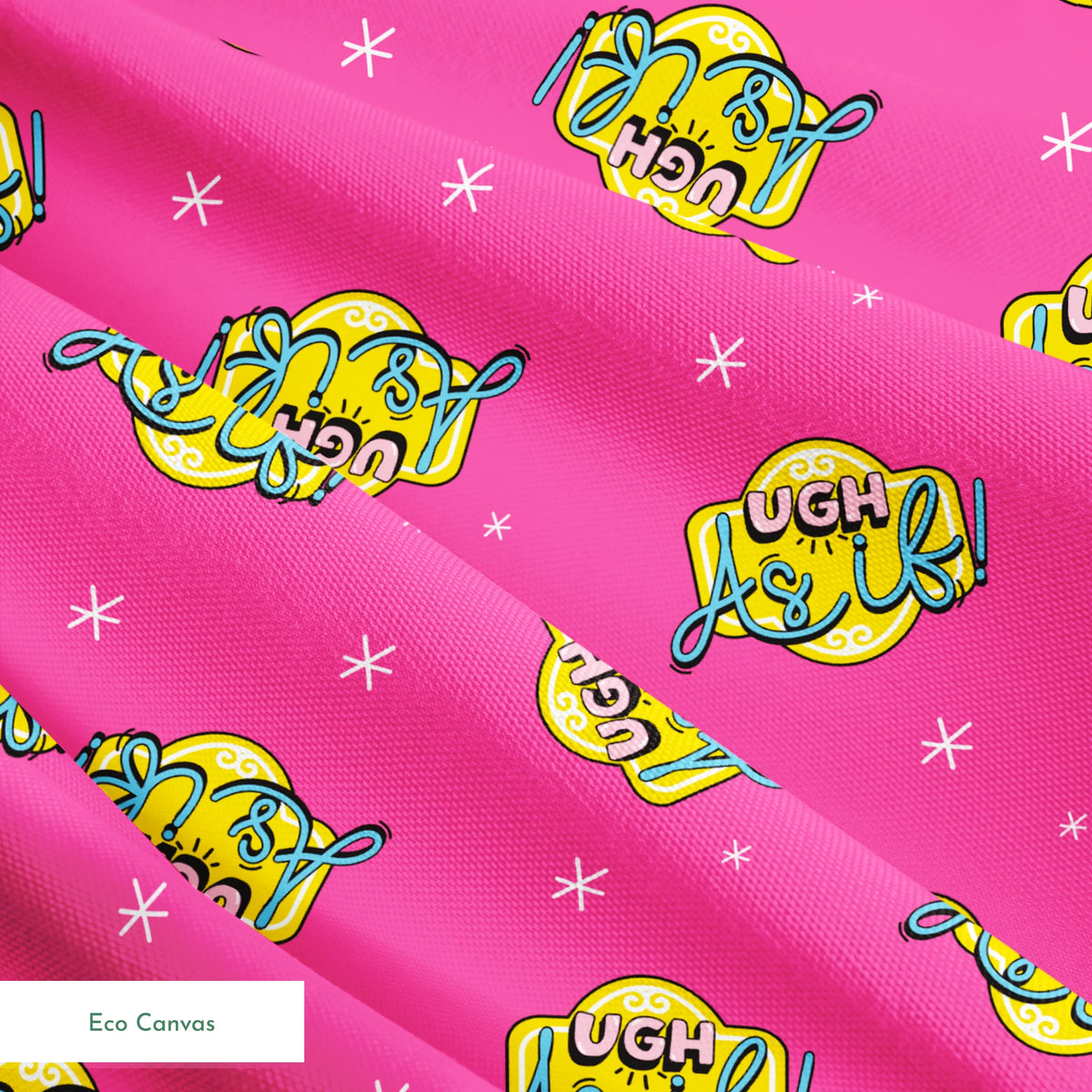 Paramount Clueless As If! on Pink Fabric