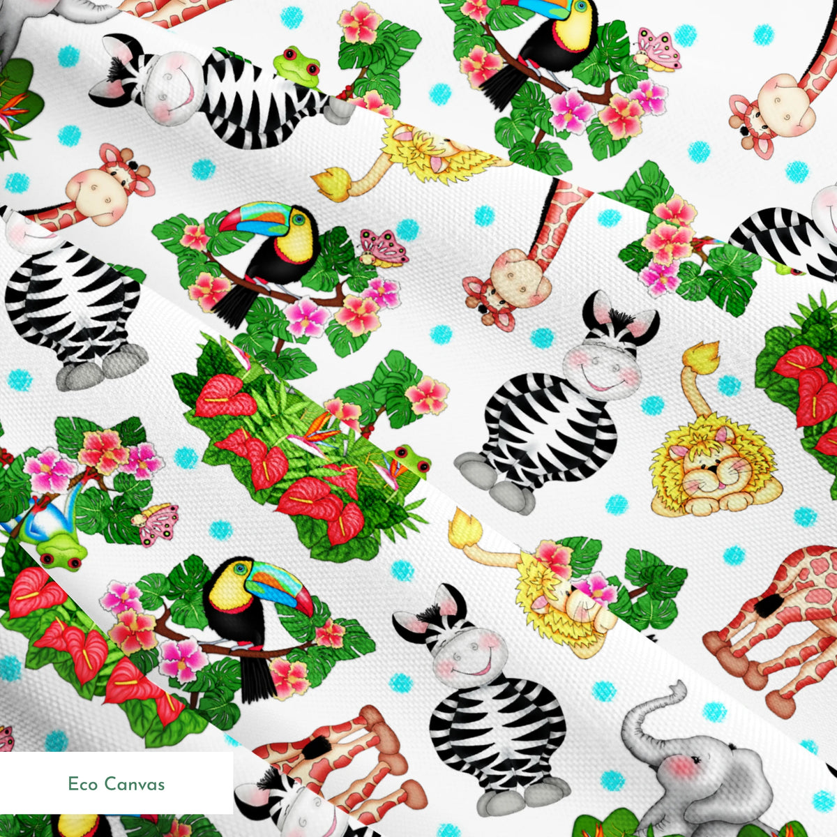 Vicki Schreiner BaZooples Jungle Friends Fabric