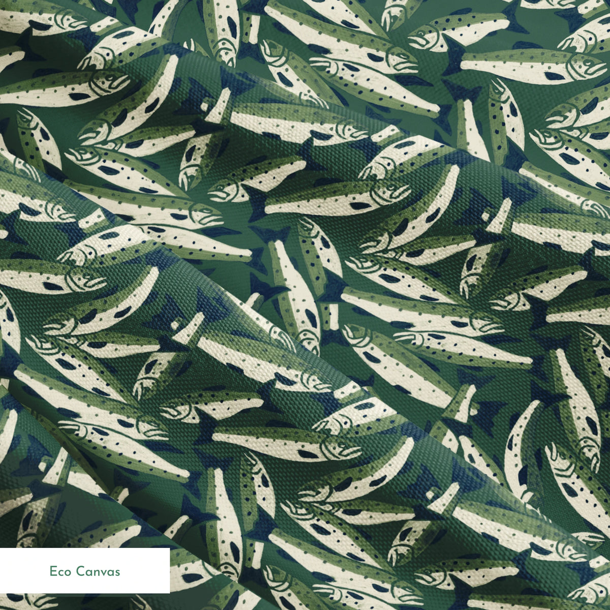 Anchovies on Forestry Fabric