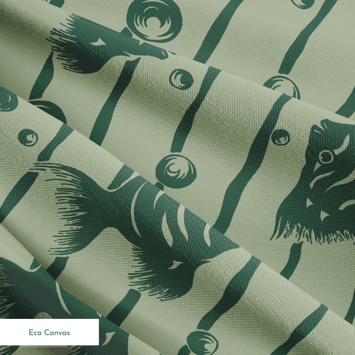Danio on Forestry Fabric
