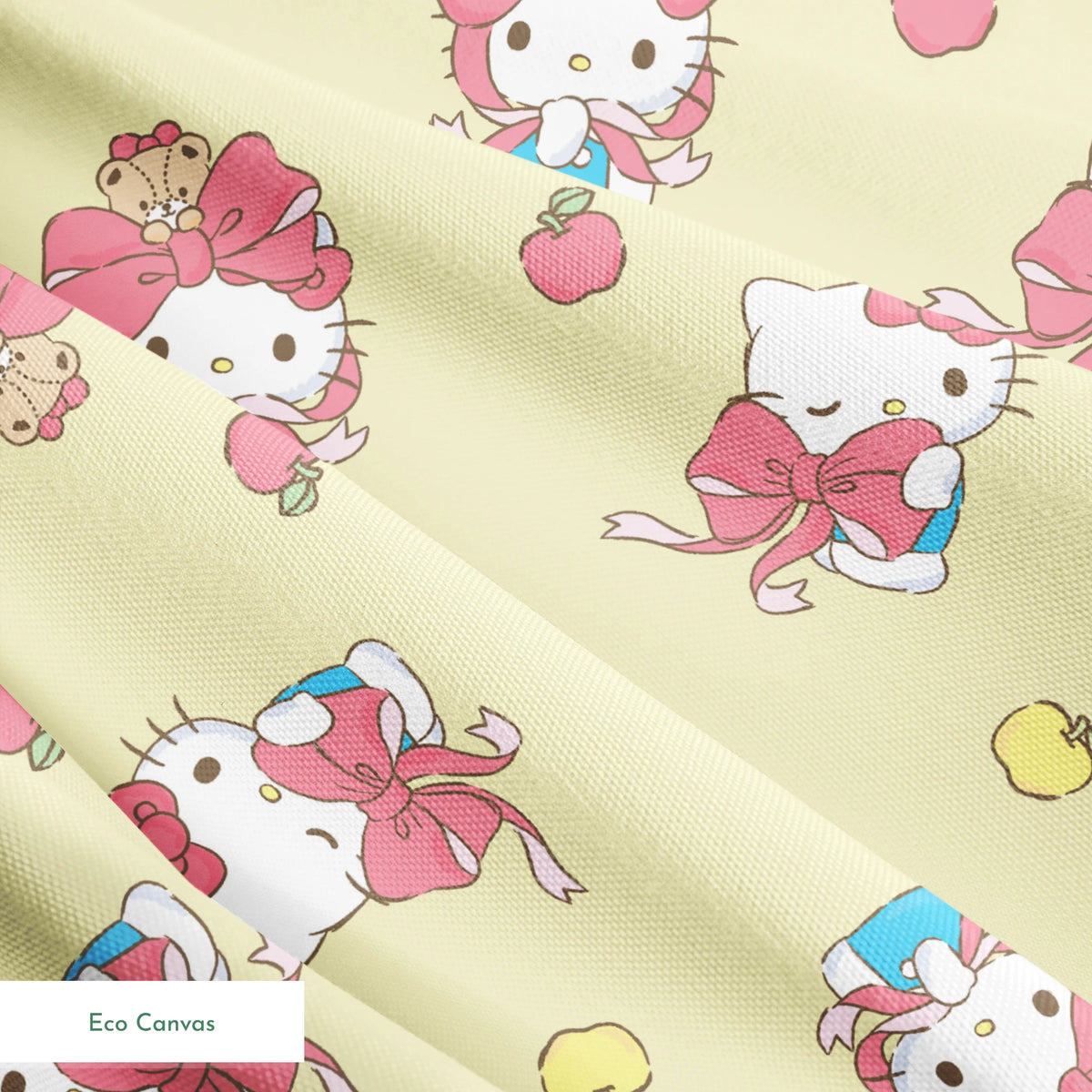 Hello Kitty® Bows & Apples Fabric
