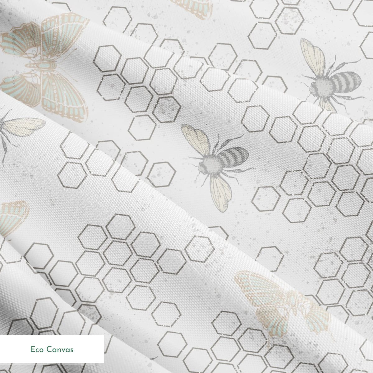 Danielle Murray Butterflies, Bees, and Honeycomb Fabric