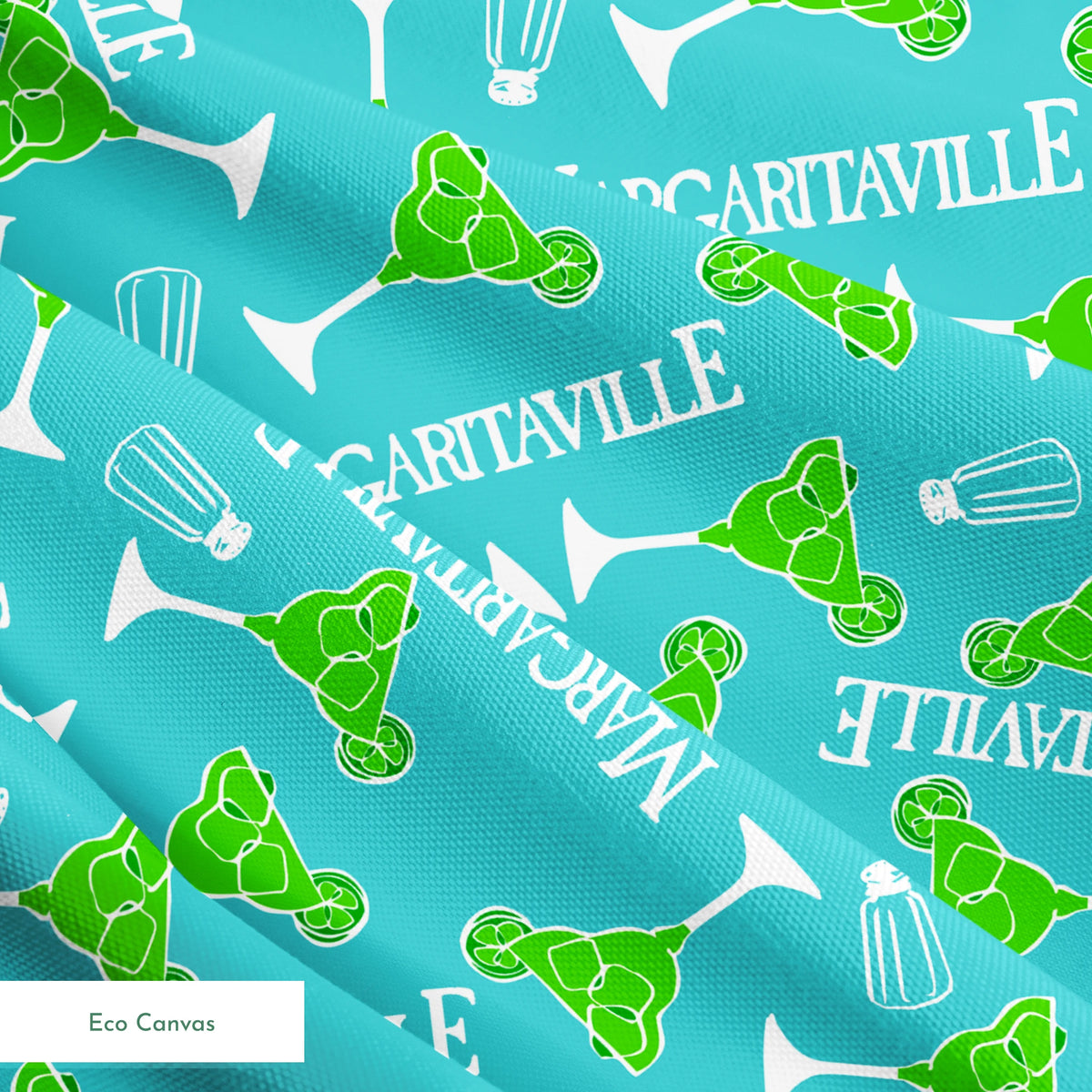 Margaritaville Tropical Lime Margaritas Toss Fabric