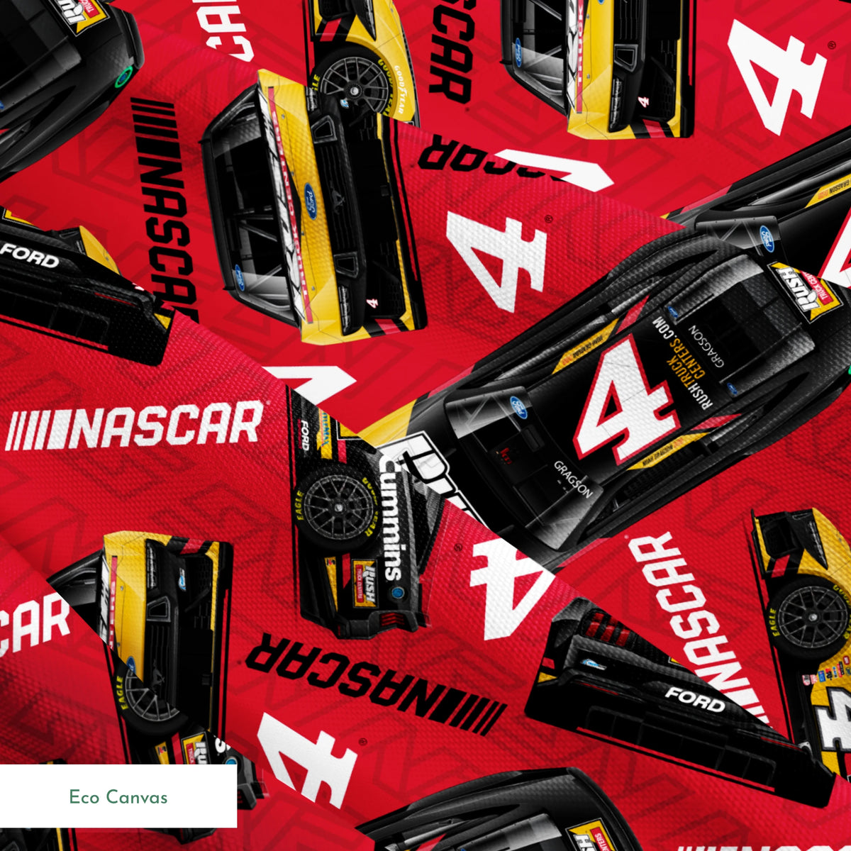 NASCAR® Noah Gragson Toss on Red Fabric