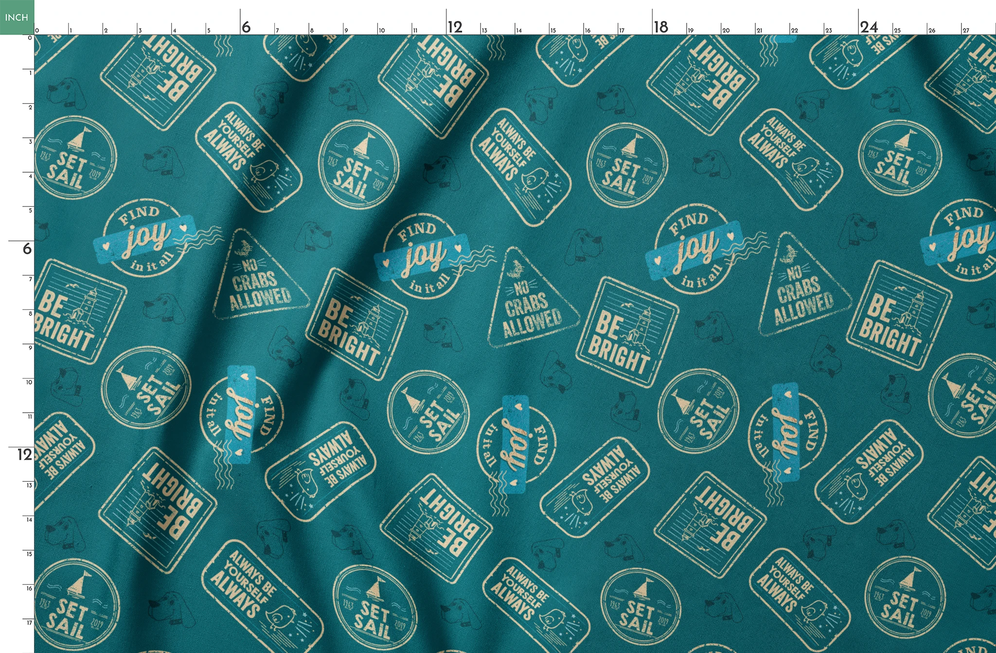 springs fatquarter mockup