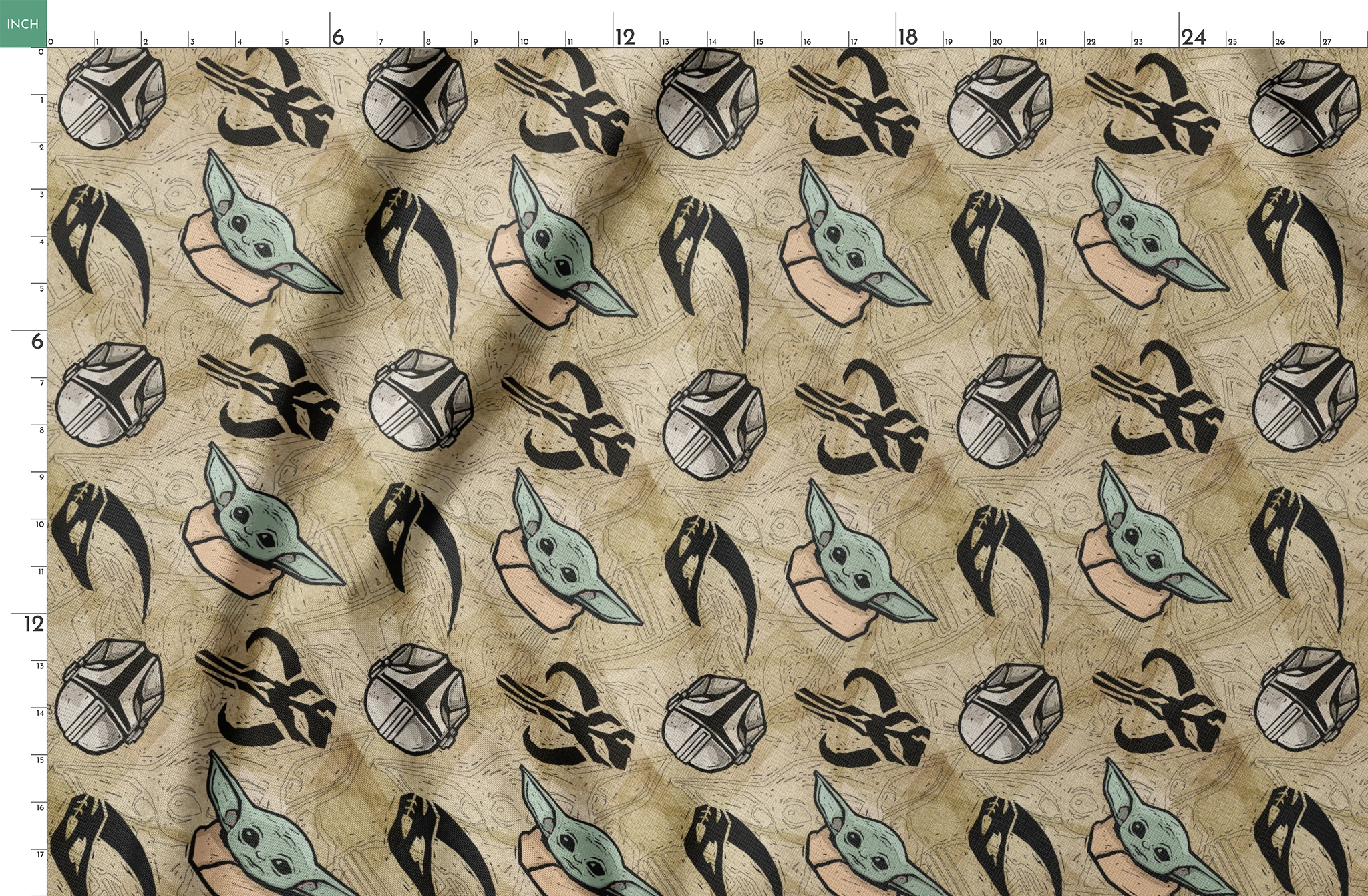 springs fatquarter mockup