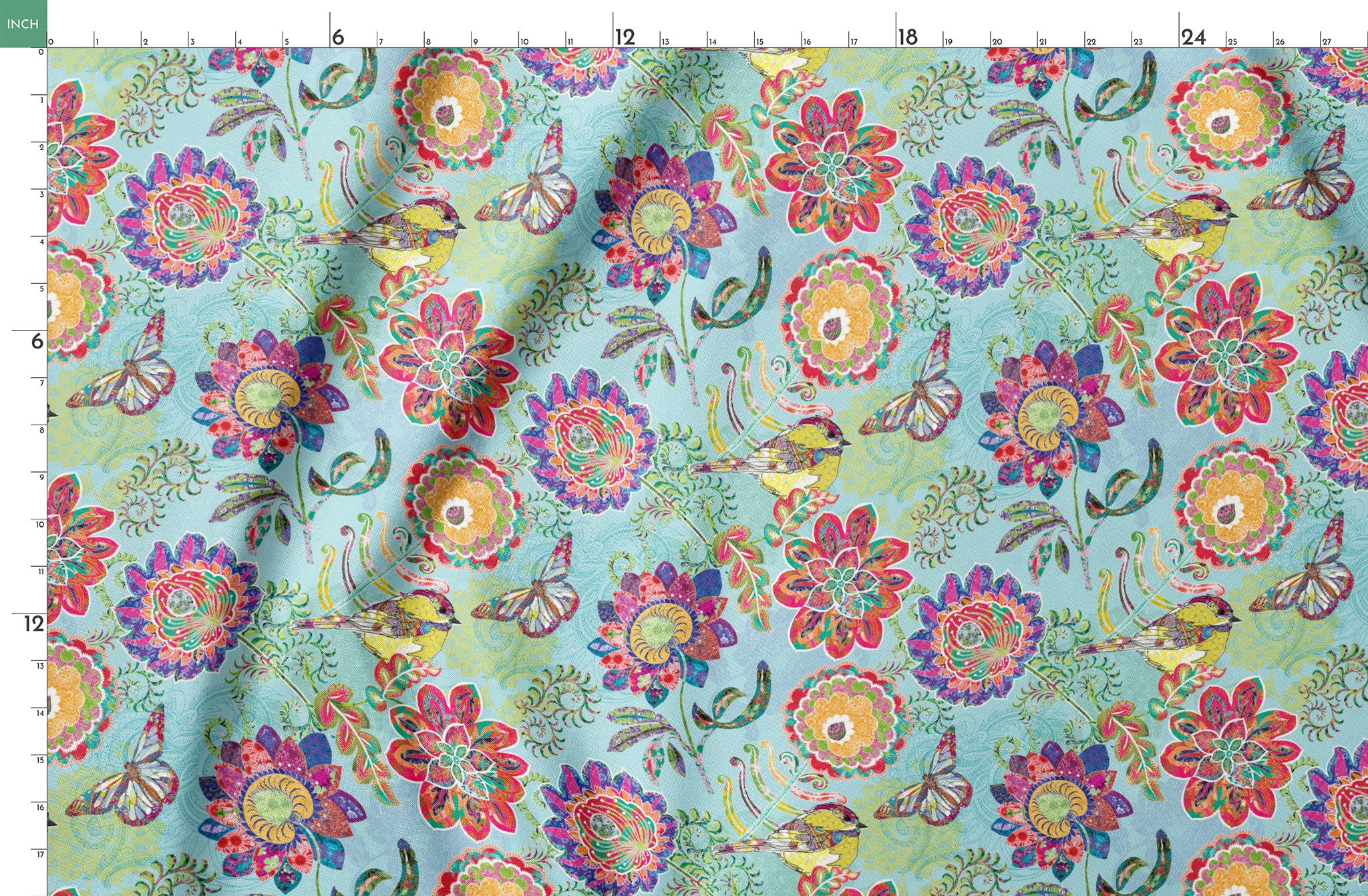 springs fatquarter mockup