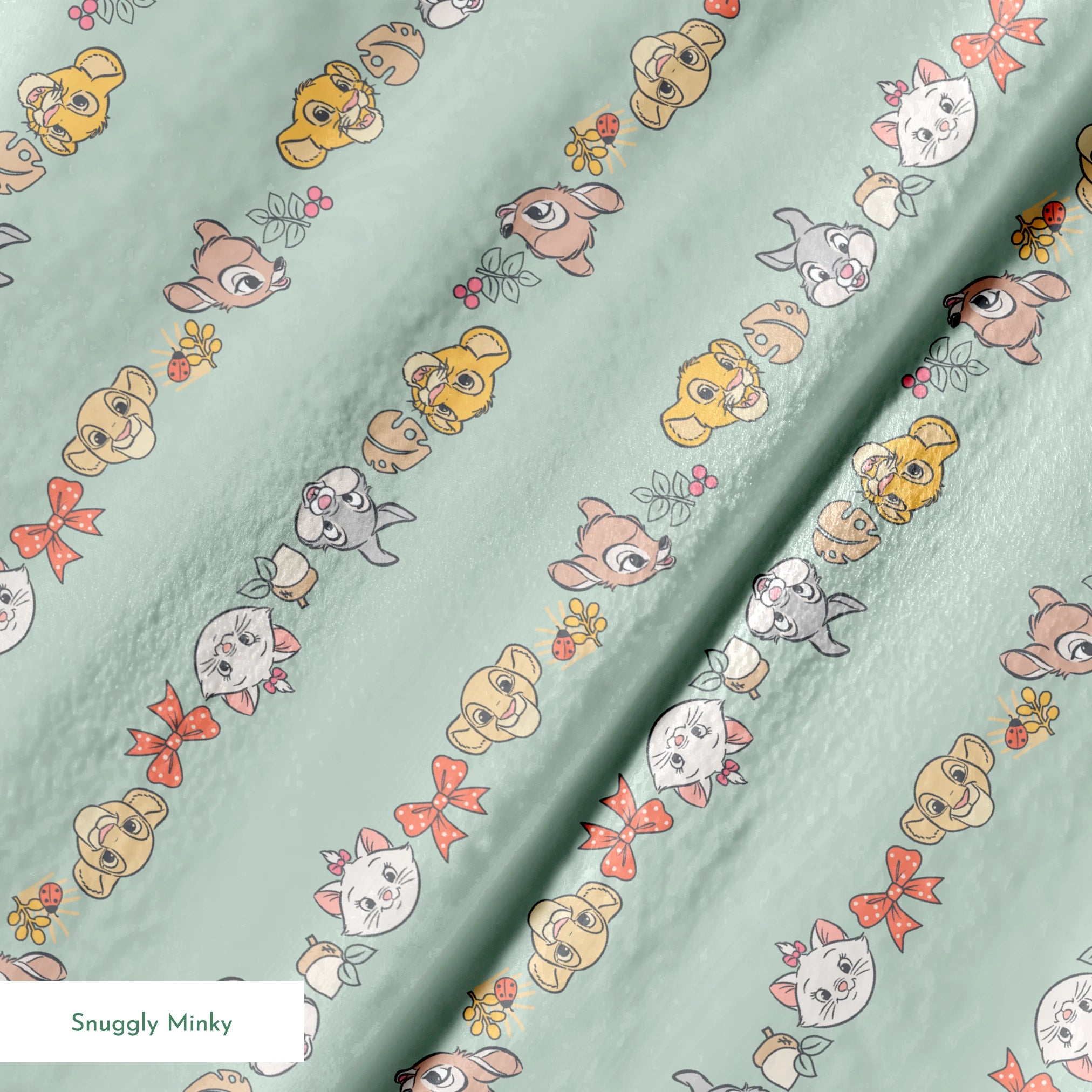 springs minky texture