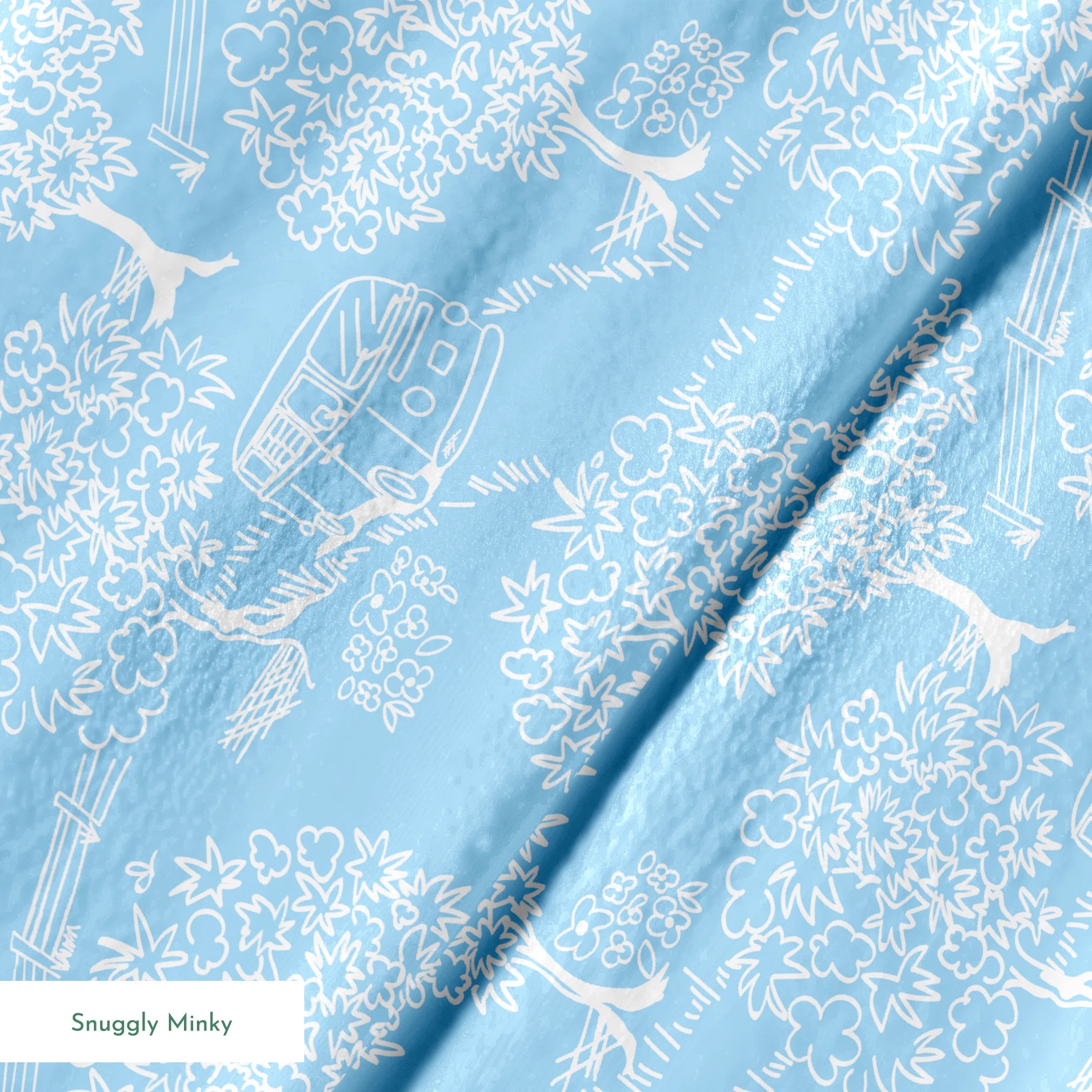 springs minky texture