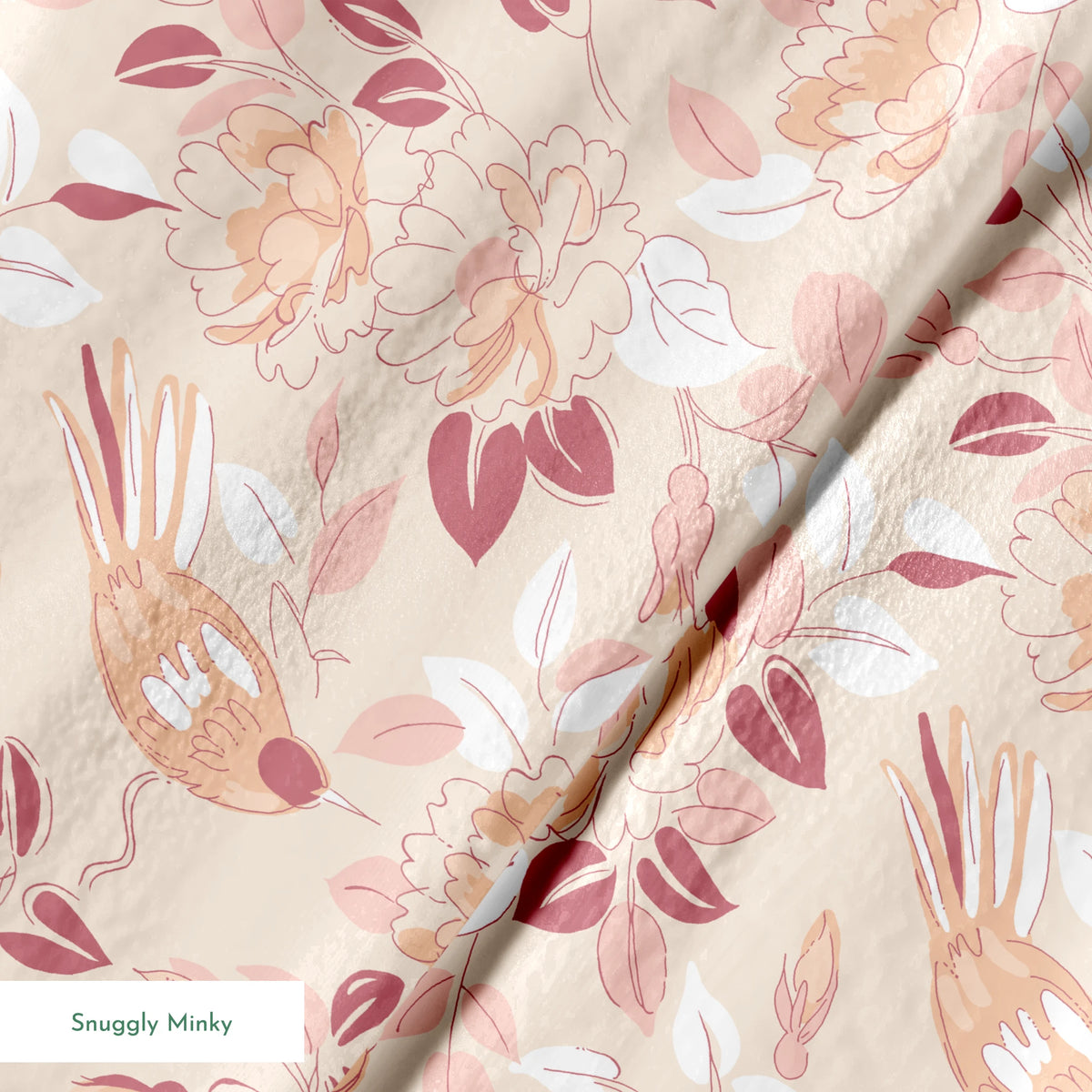 springs minky texture