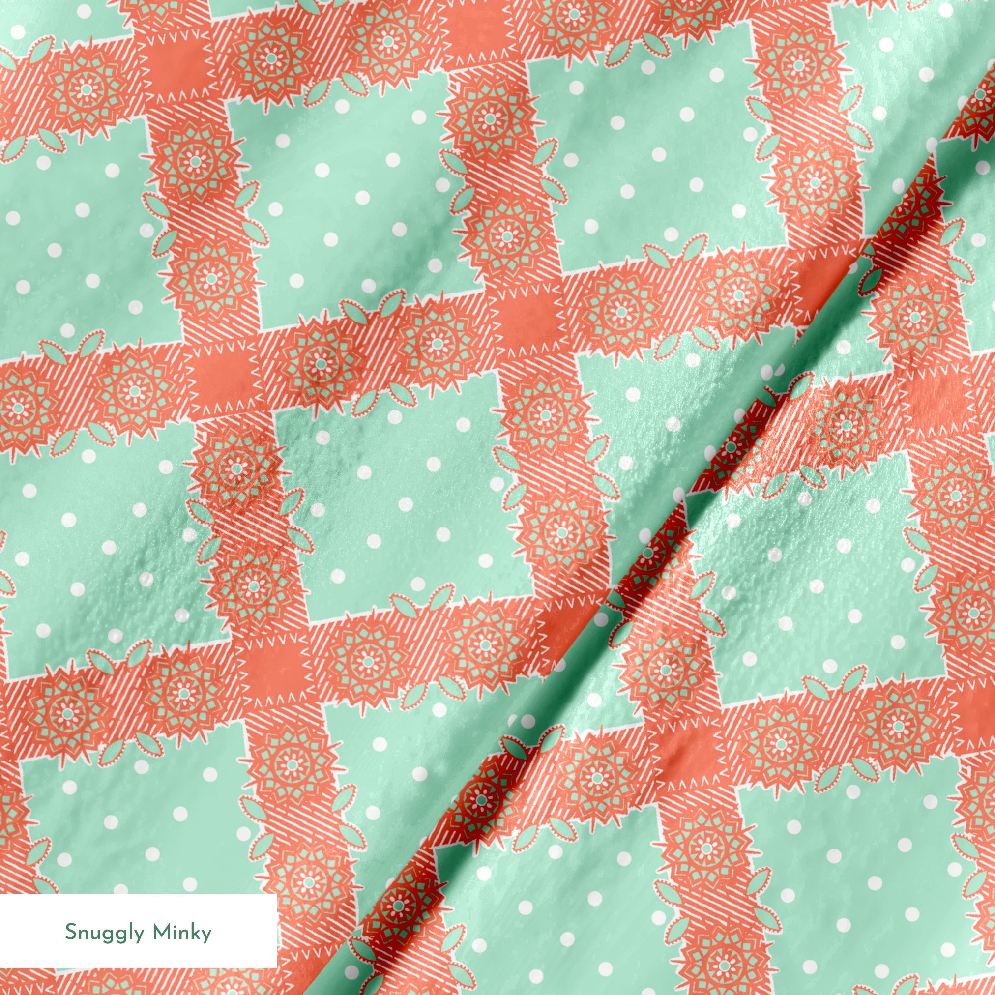 springs minky texture
