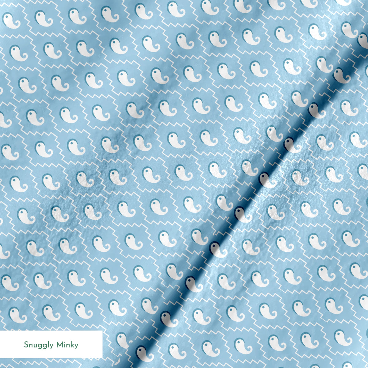 springs minky texture