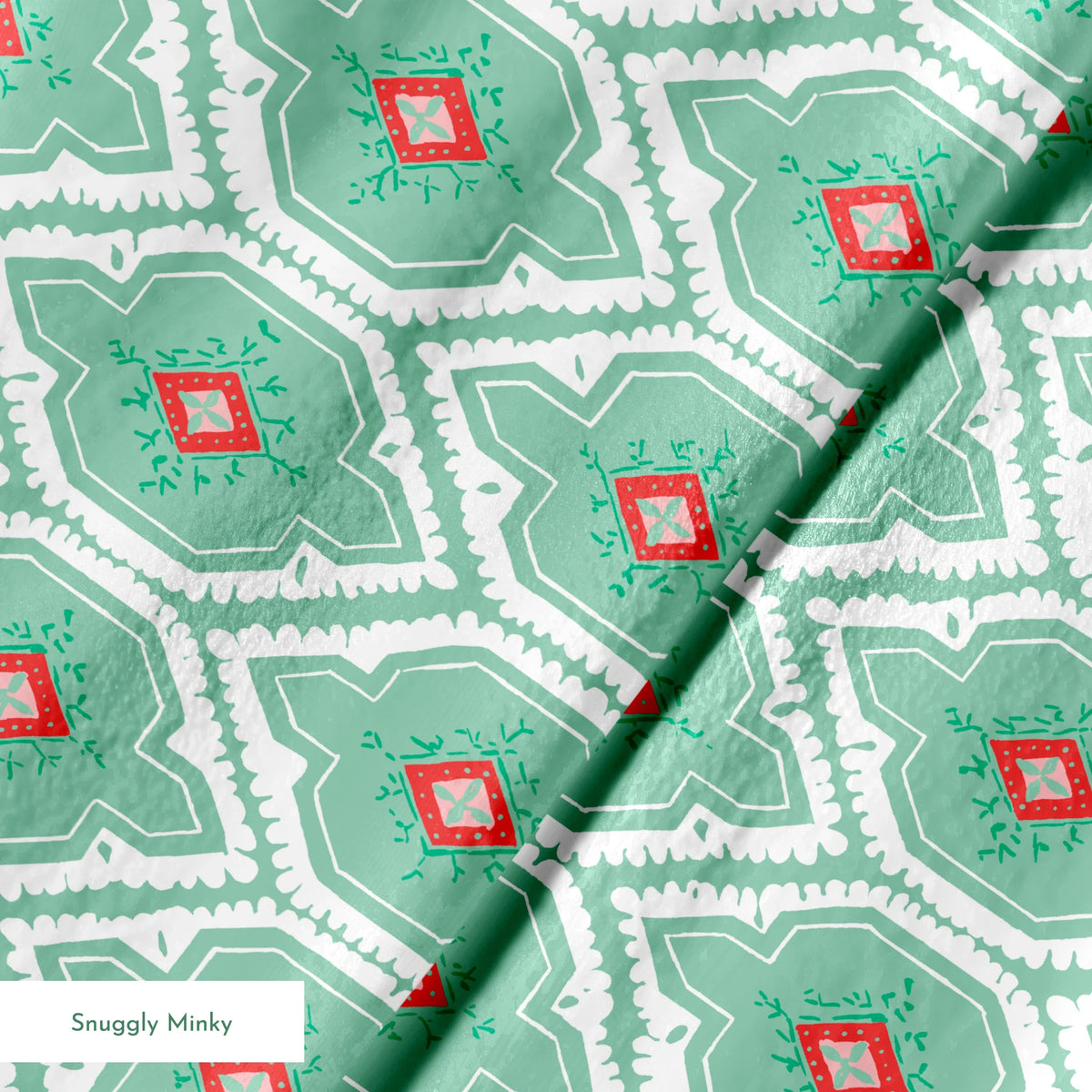 springs minky texture