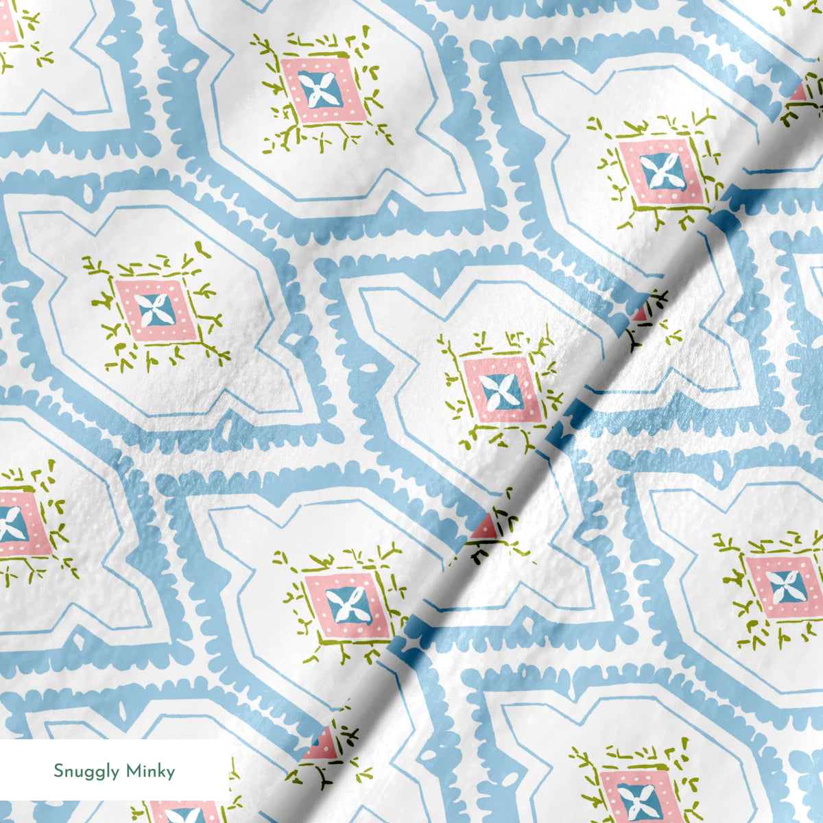springs minky texture