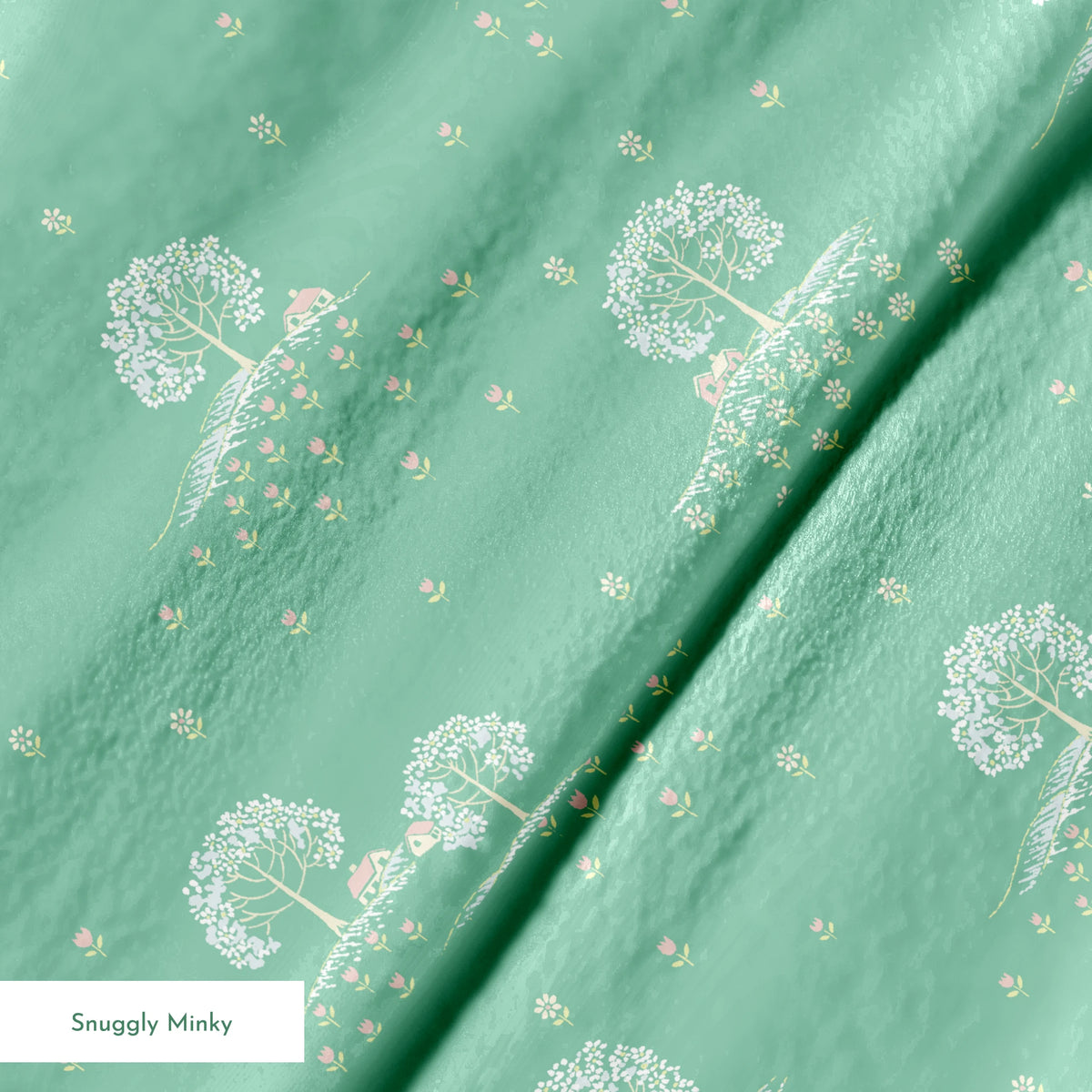 springs minky texture