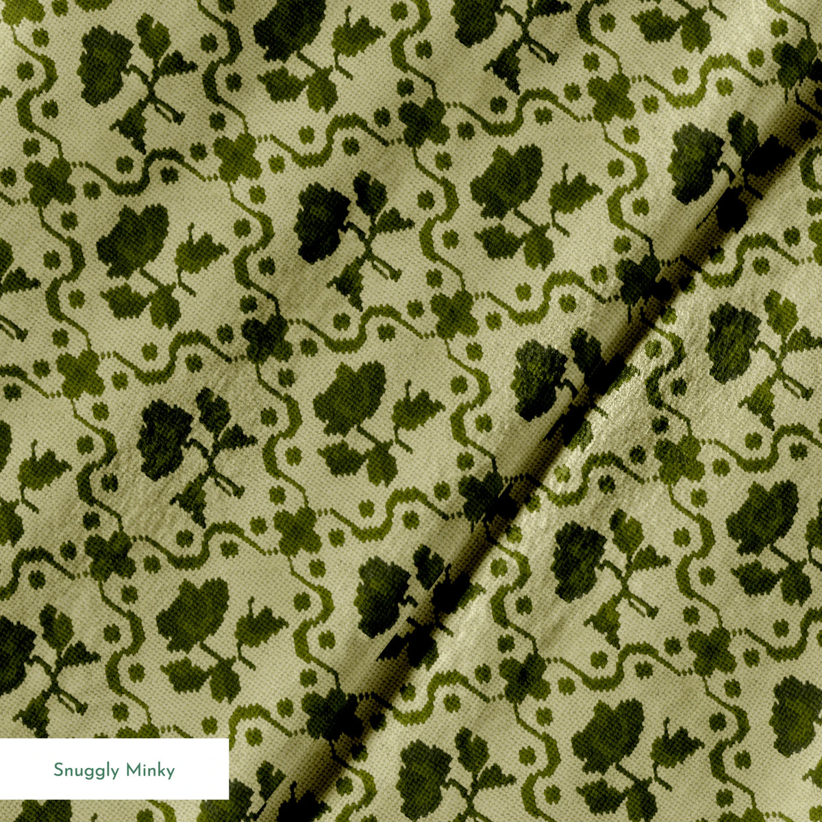 springs minky texture