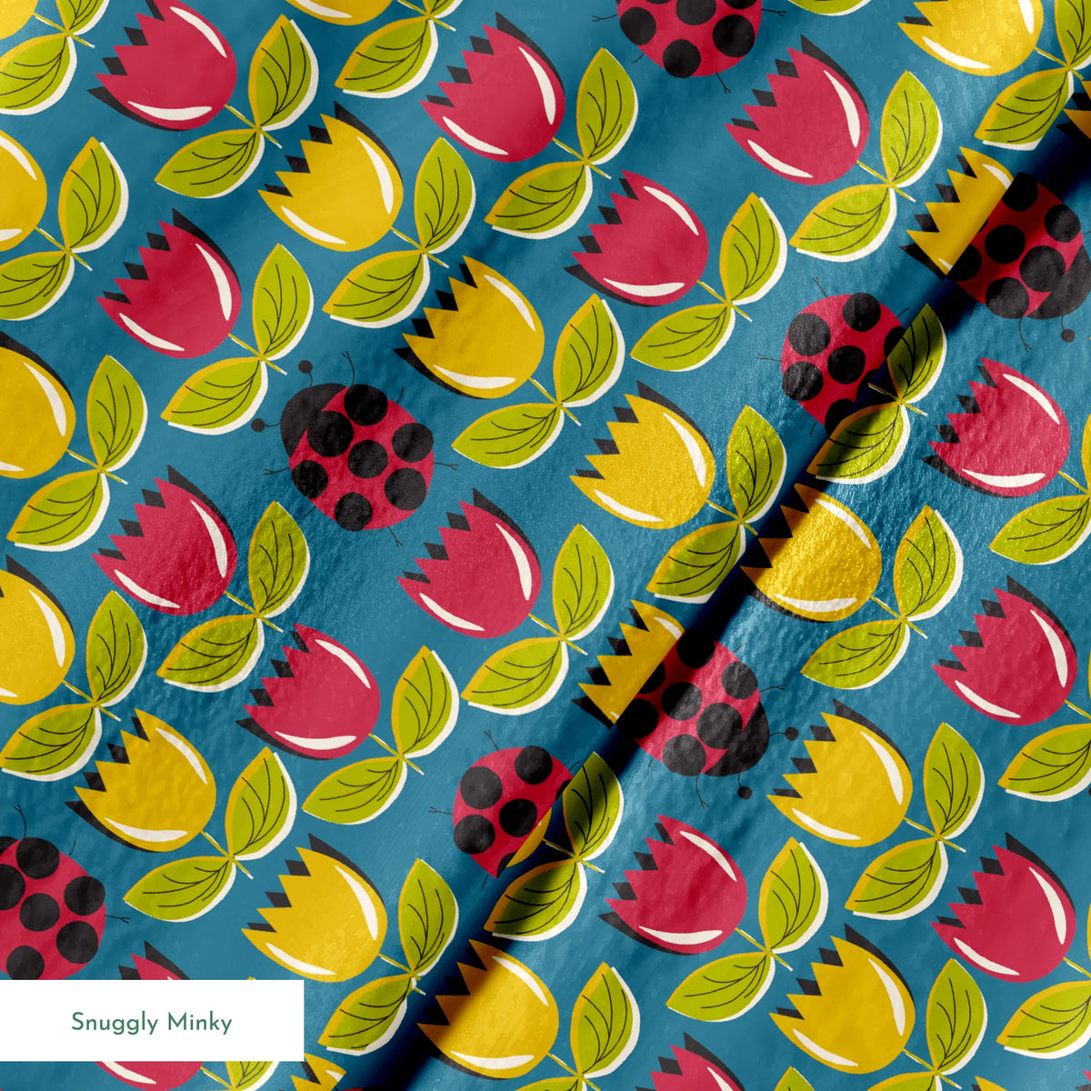 springs minky texture