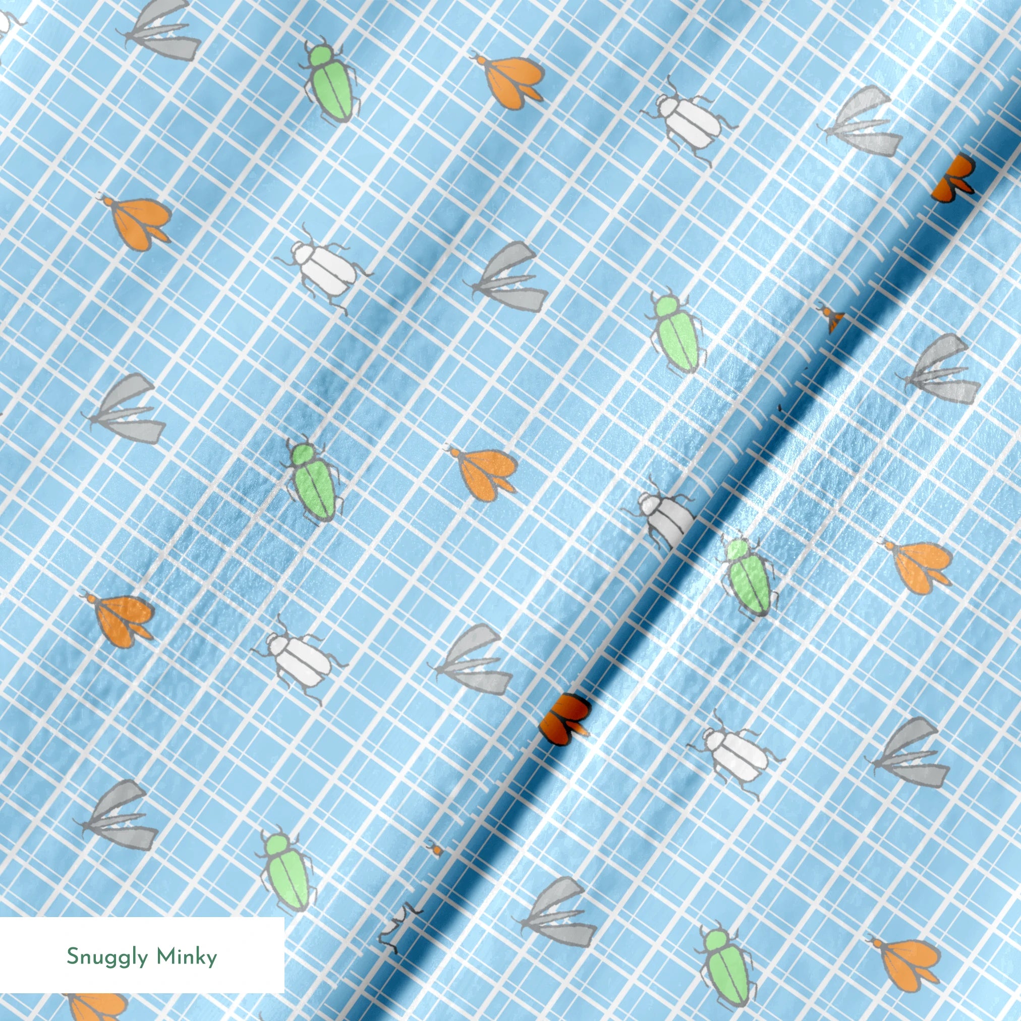 springs minky texture