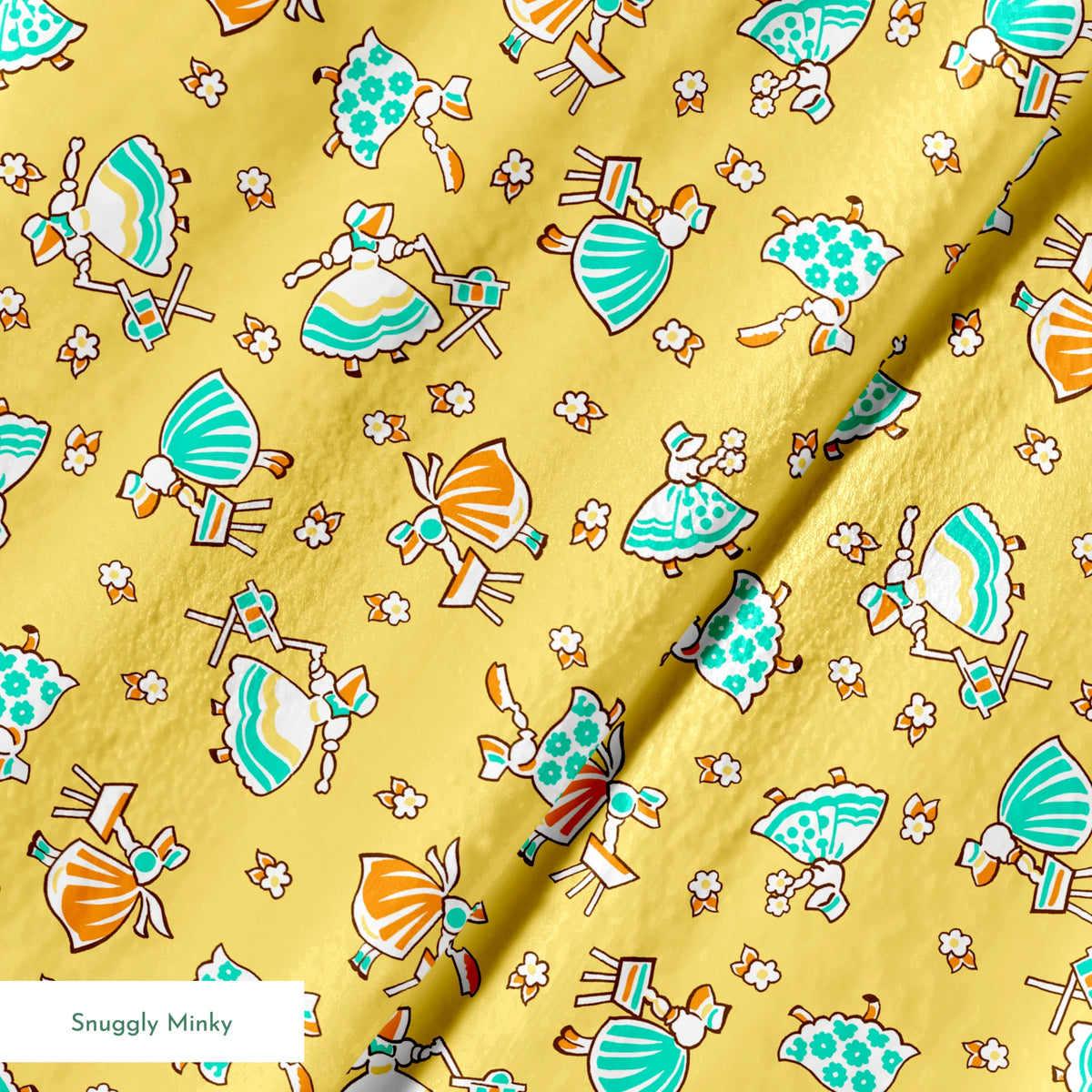 springs minky texture