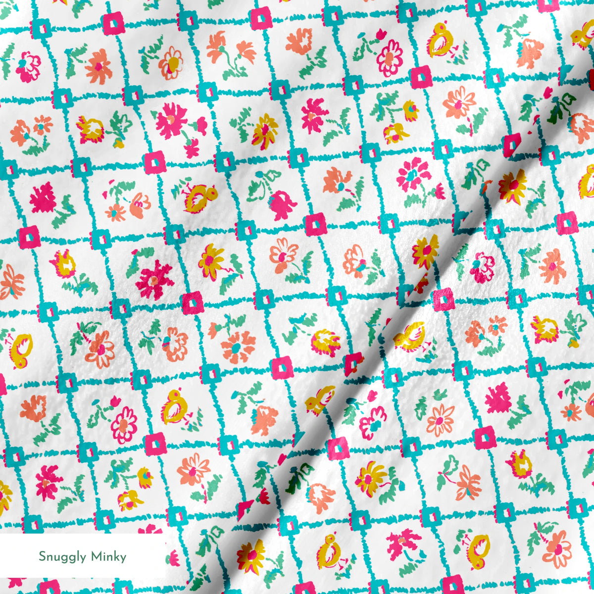 springs minky texture