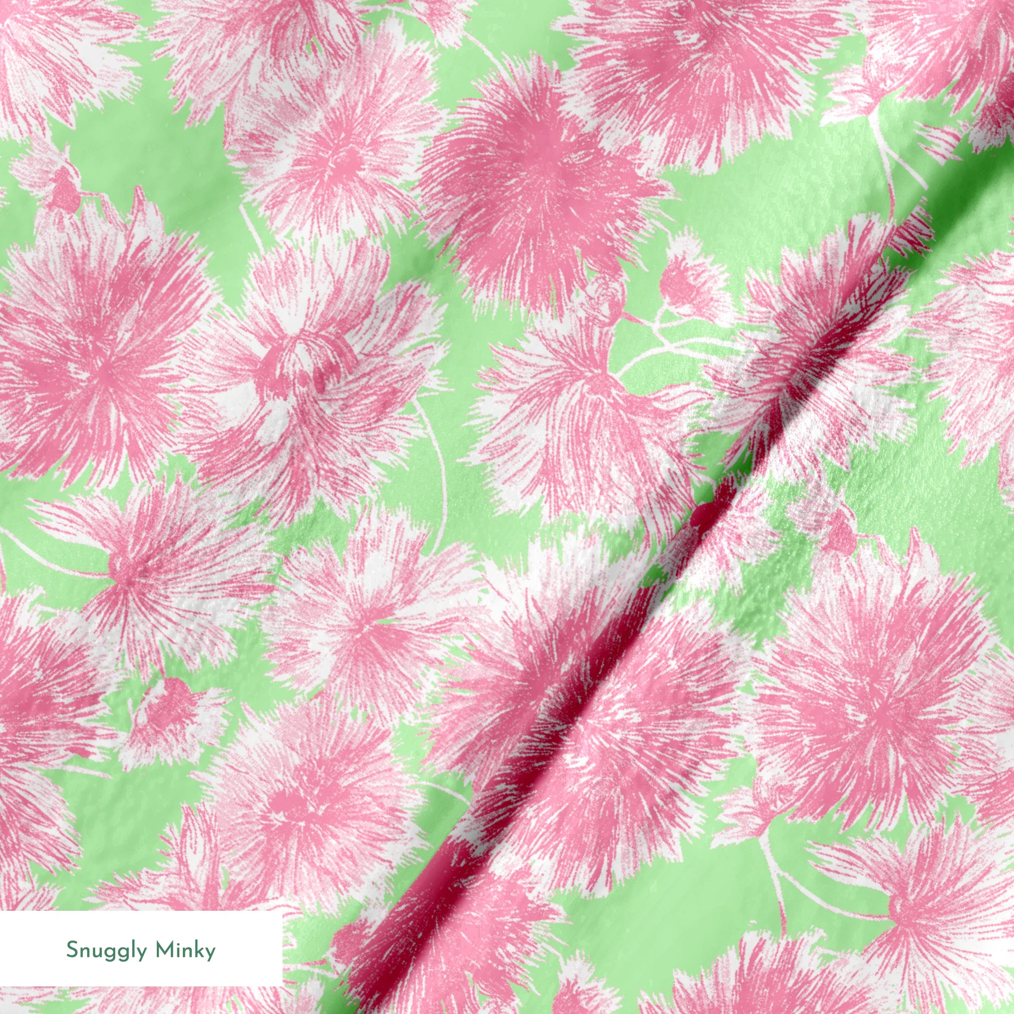 springs minky texture