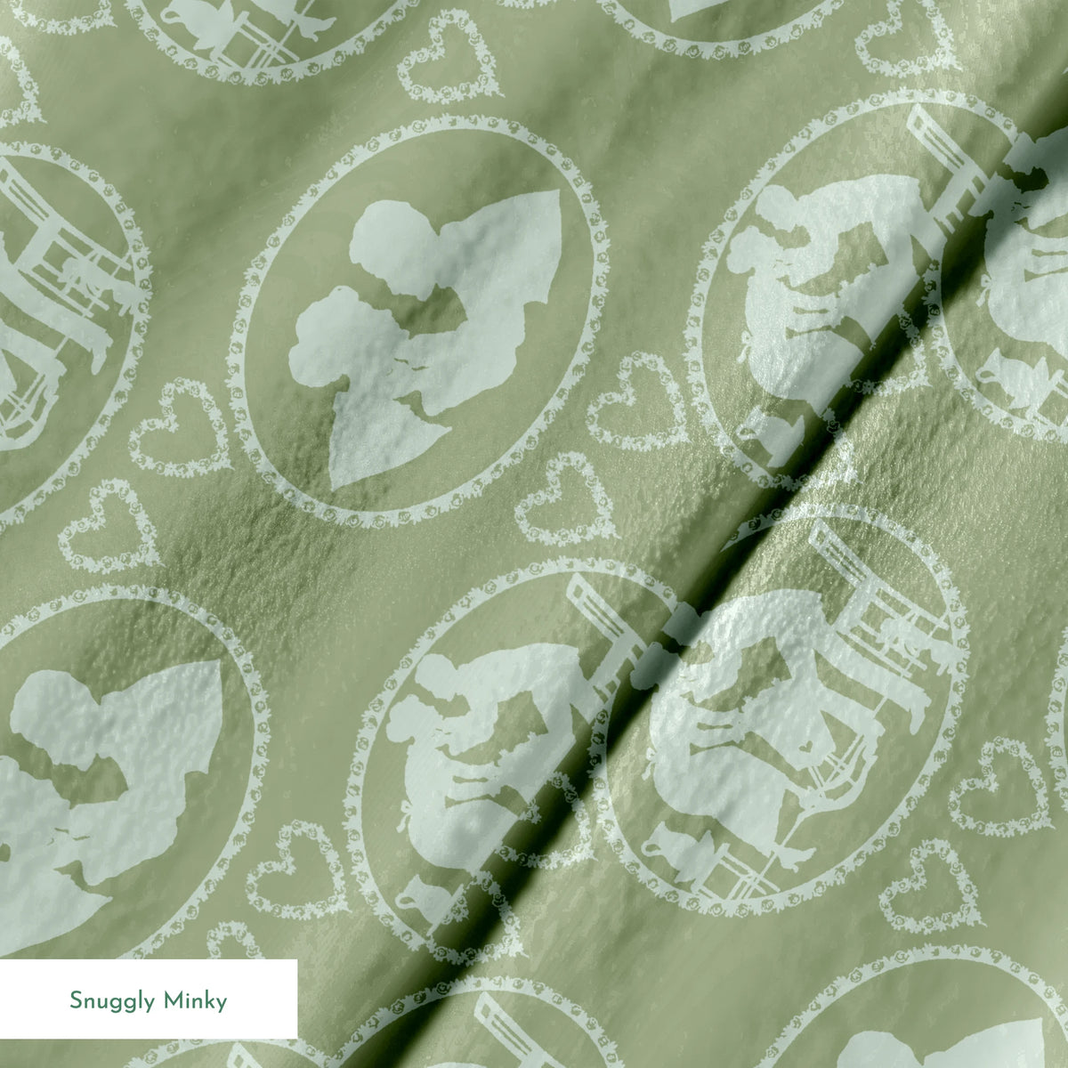 springs minky texture