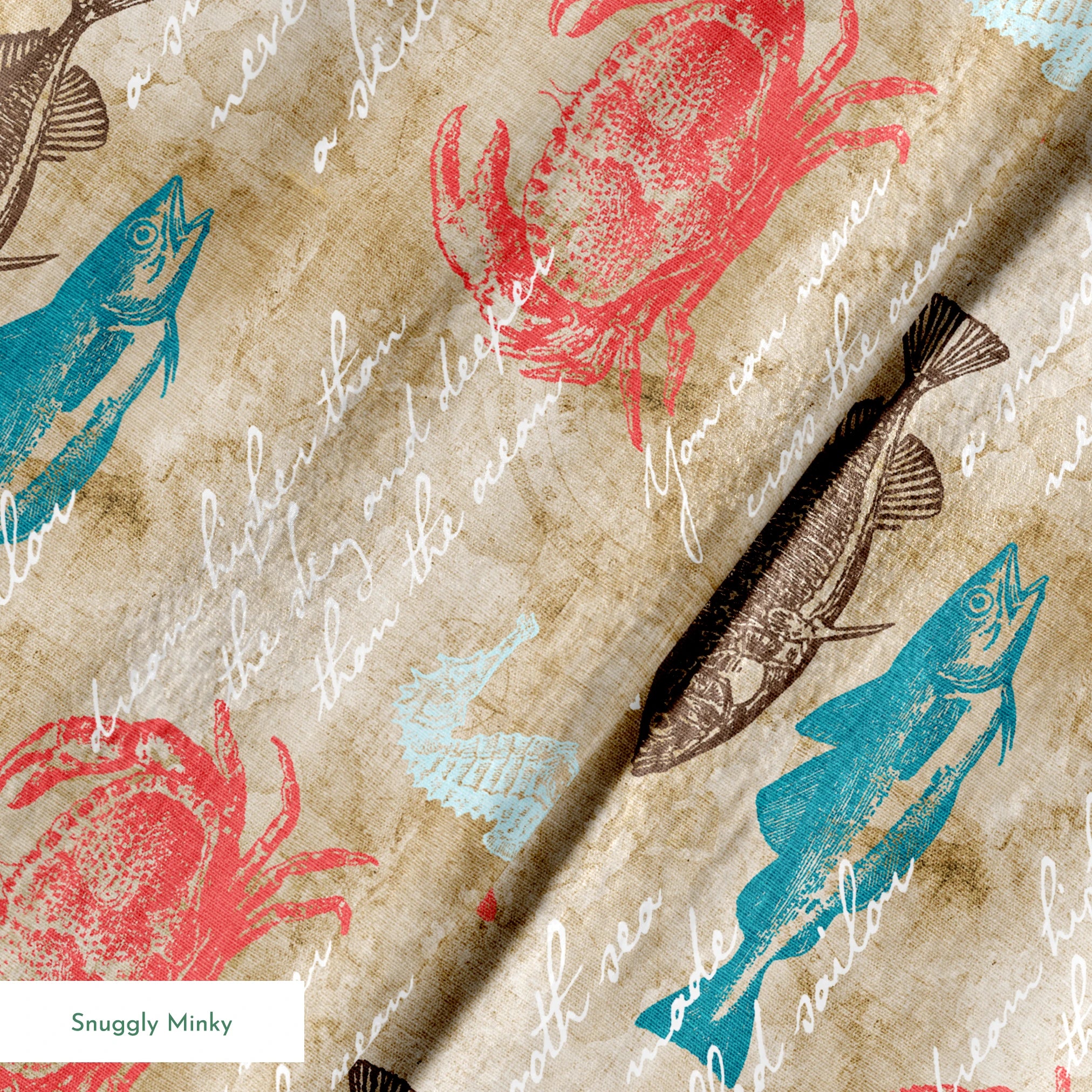 springs minky texture