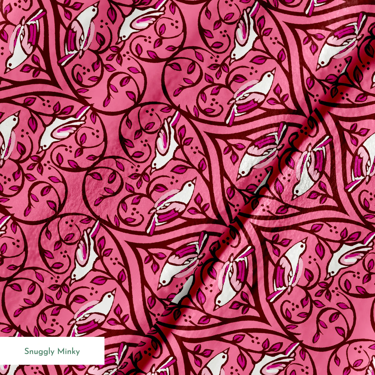 springs minky texture