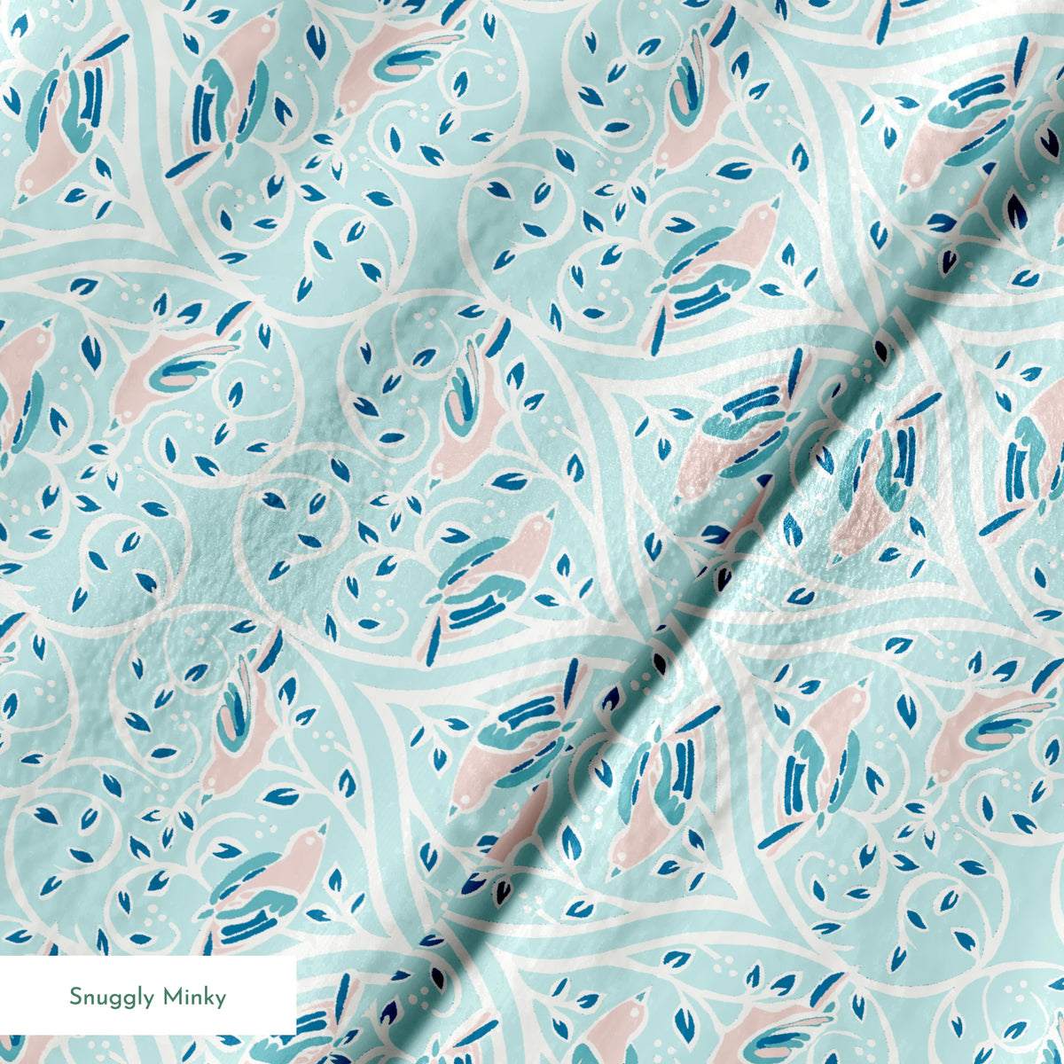 springs minky texture