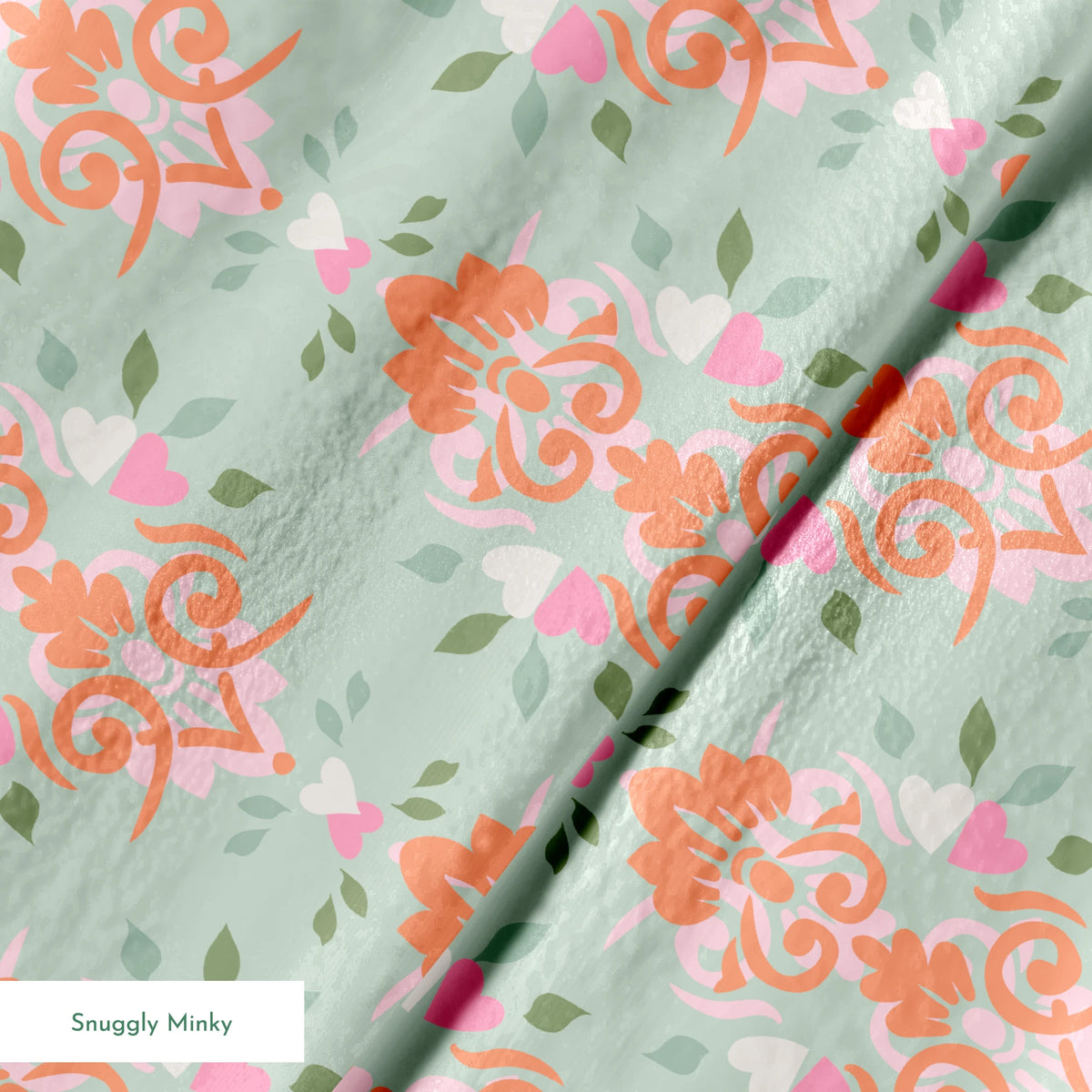 springs minky texture