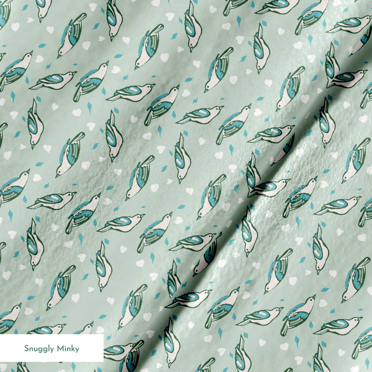 springs minky texture