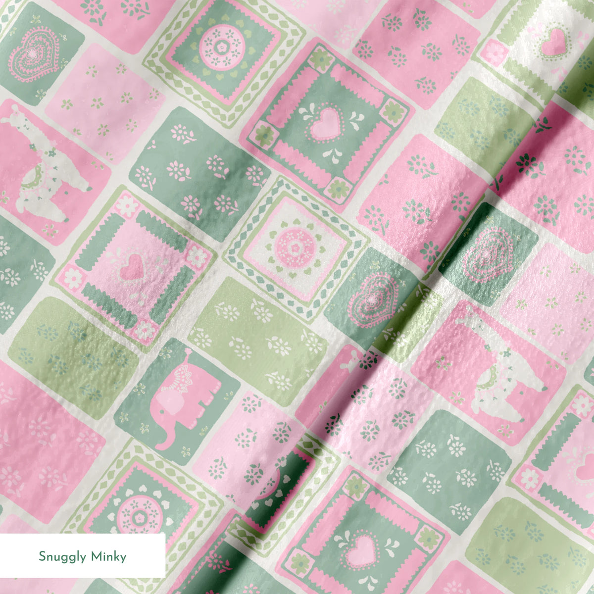 springs minky texture