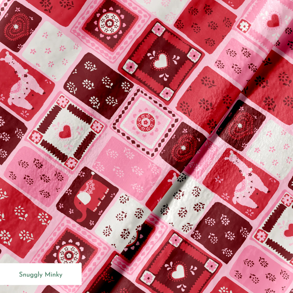springs minky texture