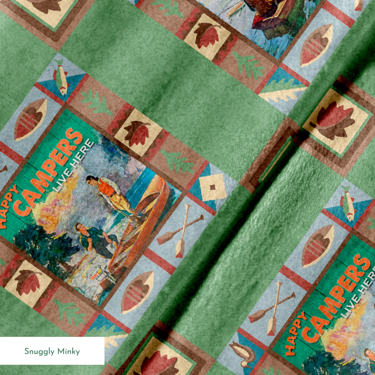 springs minky texture
