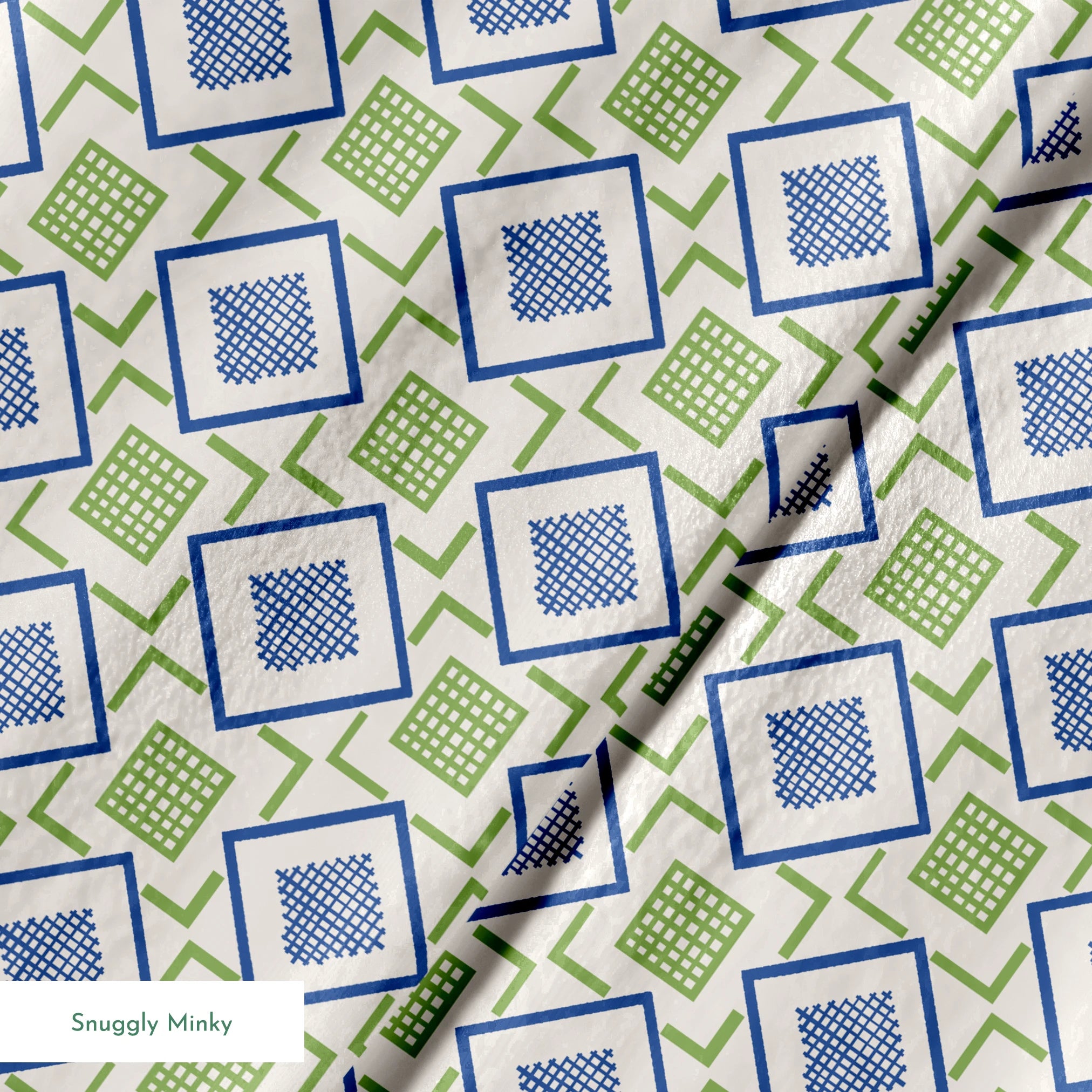 springs minky texture