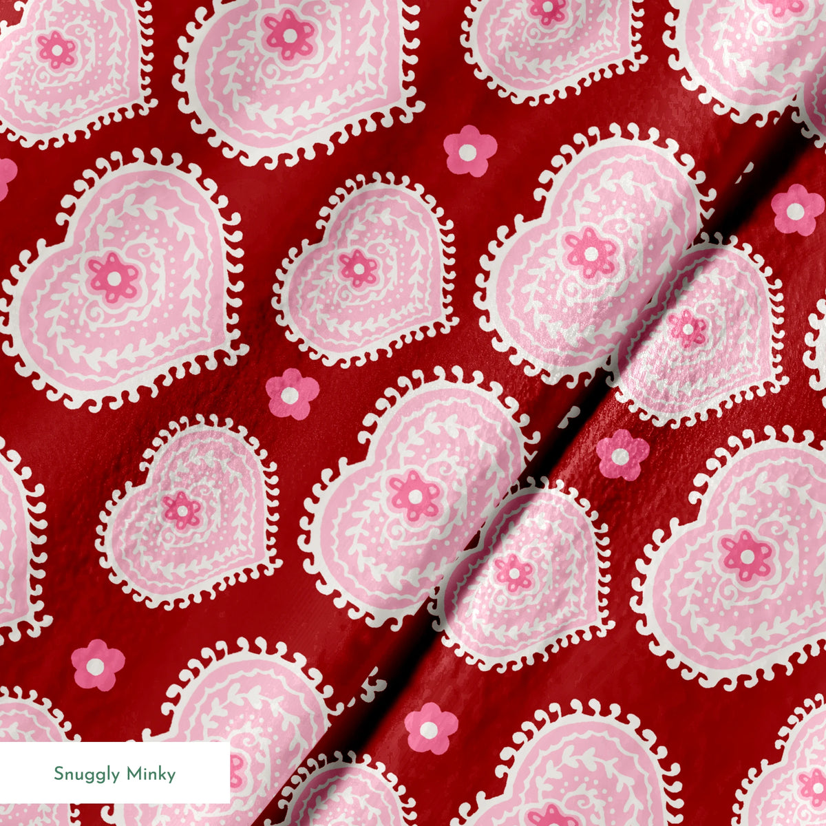 springs minky texture