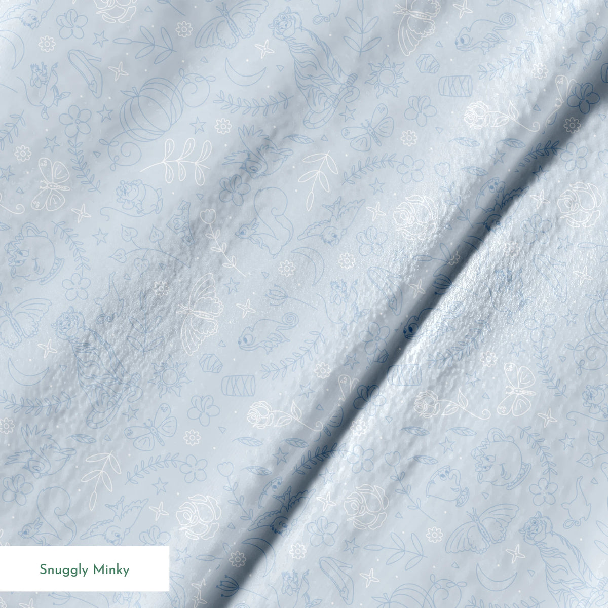 springs minky texture