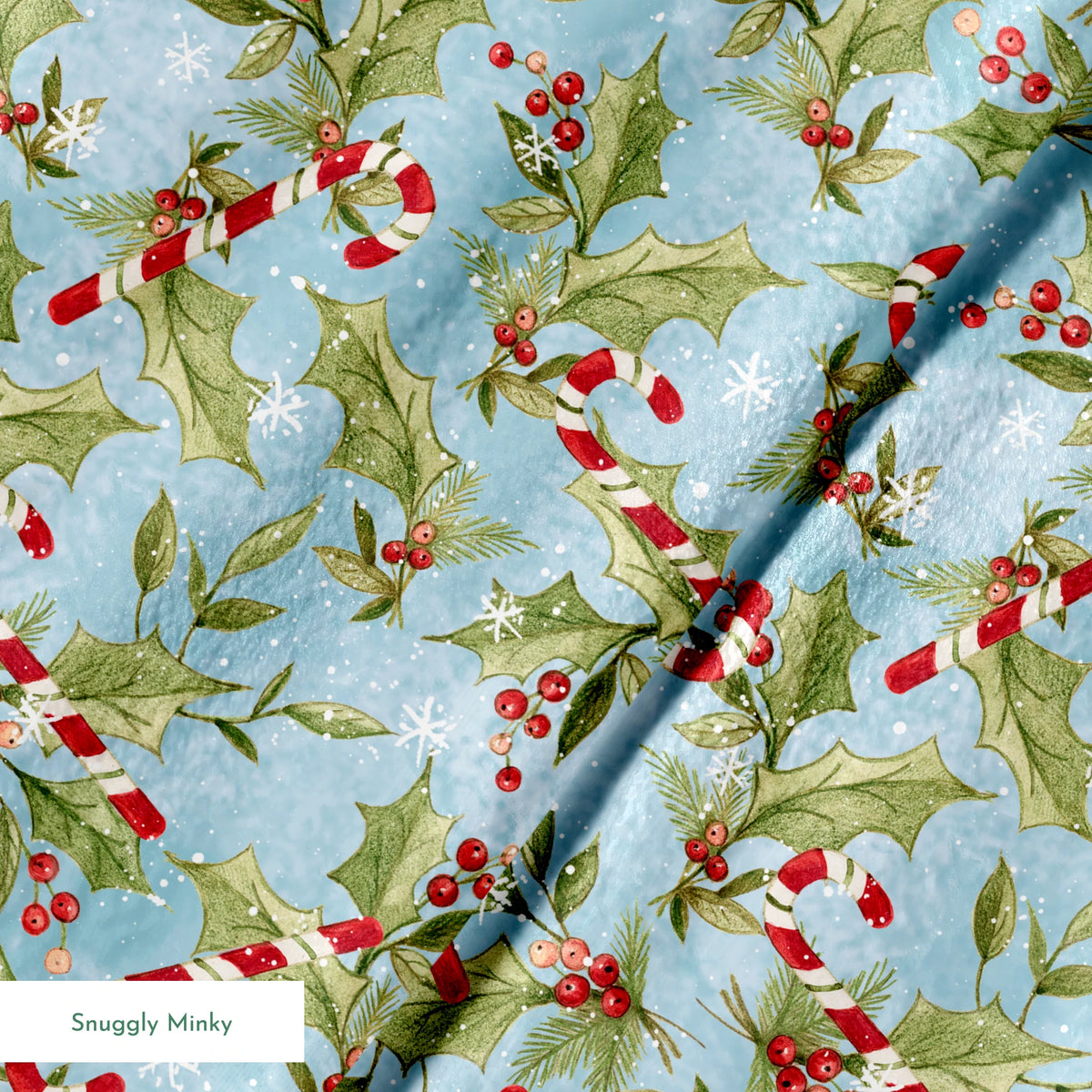 springs minky texture