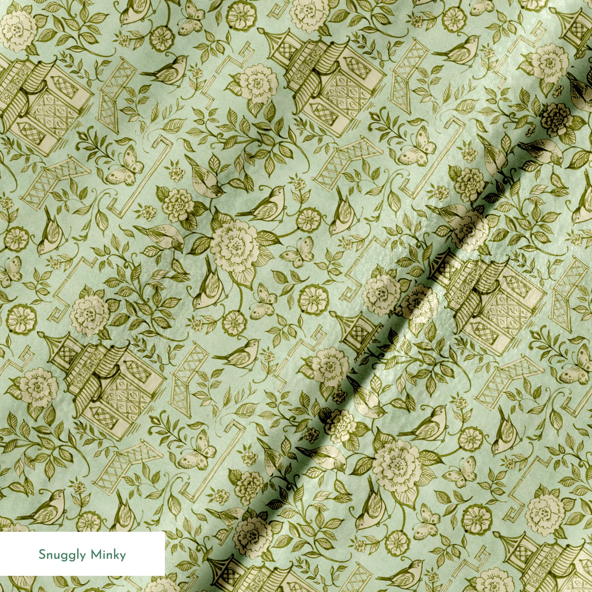 springs minky texture